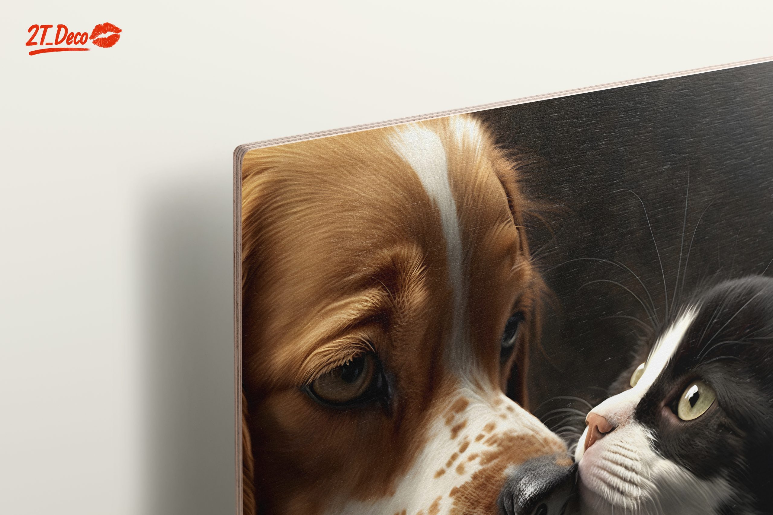 Affectionate Cat and Dog Portrait 2 - Image 15