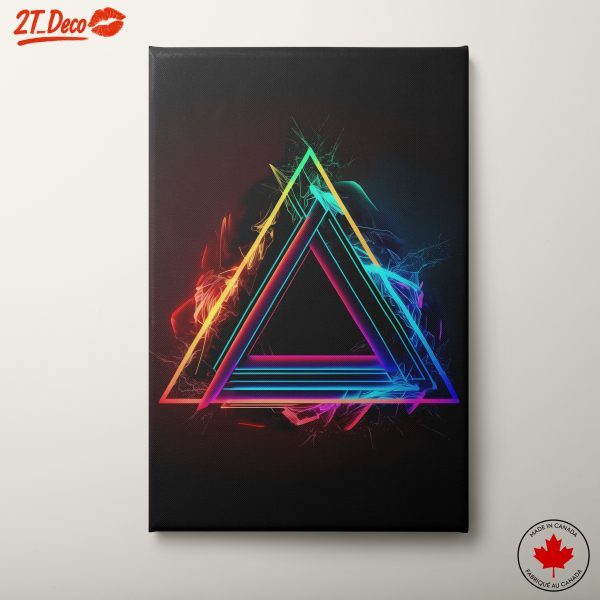 Vibrant Dynamic Abstract Art Piece 2