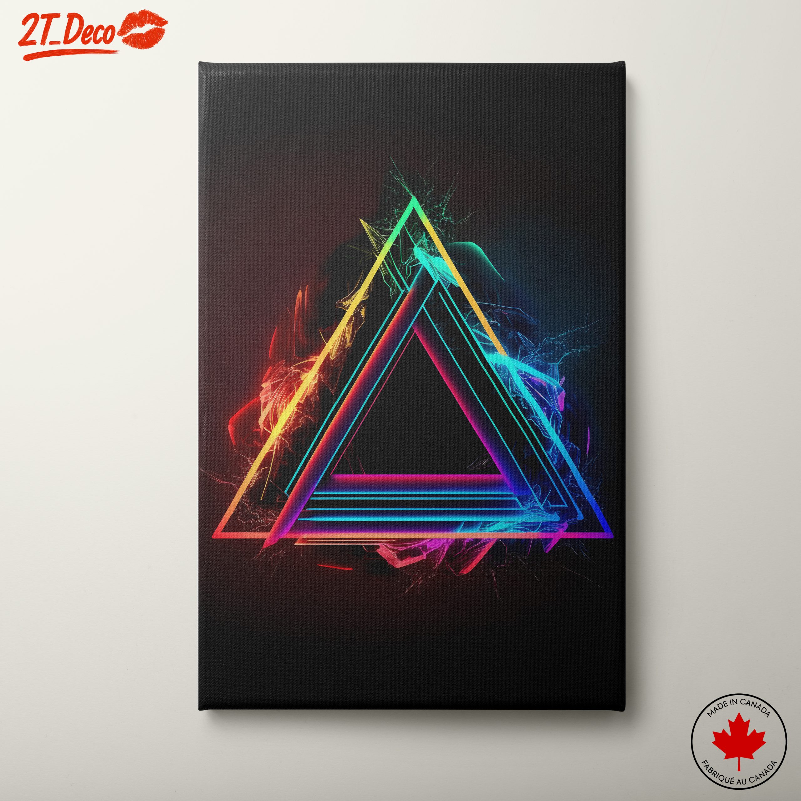 Vibrant Dynamic Abstract Art Piece 2
