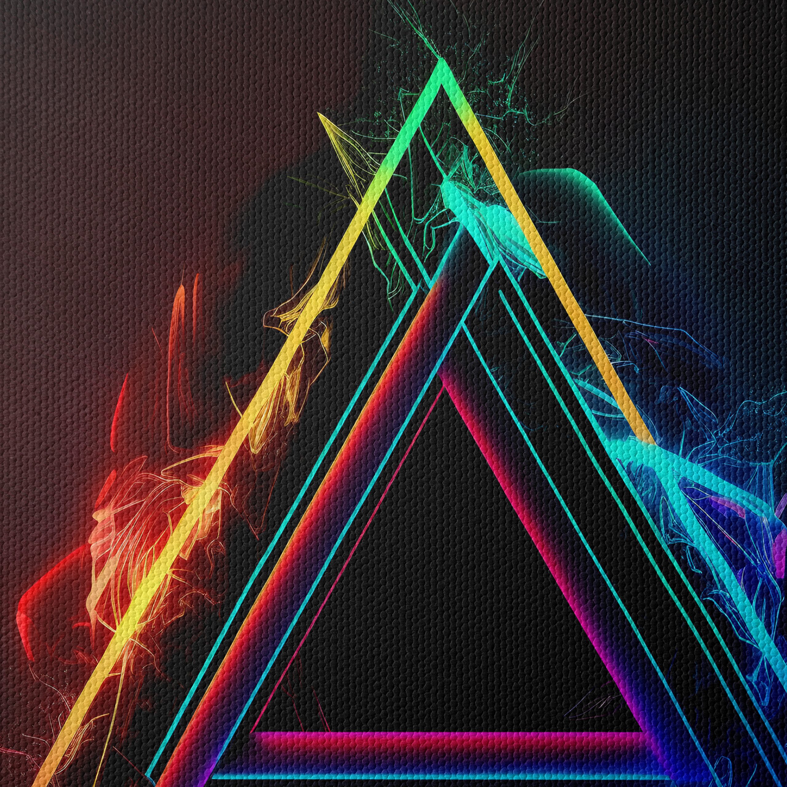 Vibrant Dynamic Abstract Art Piece 2 - Image 4