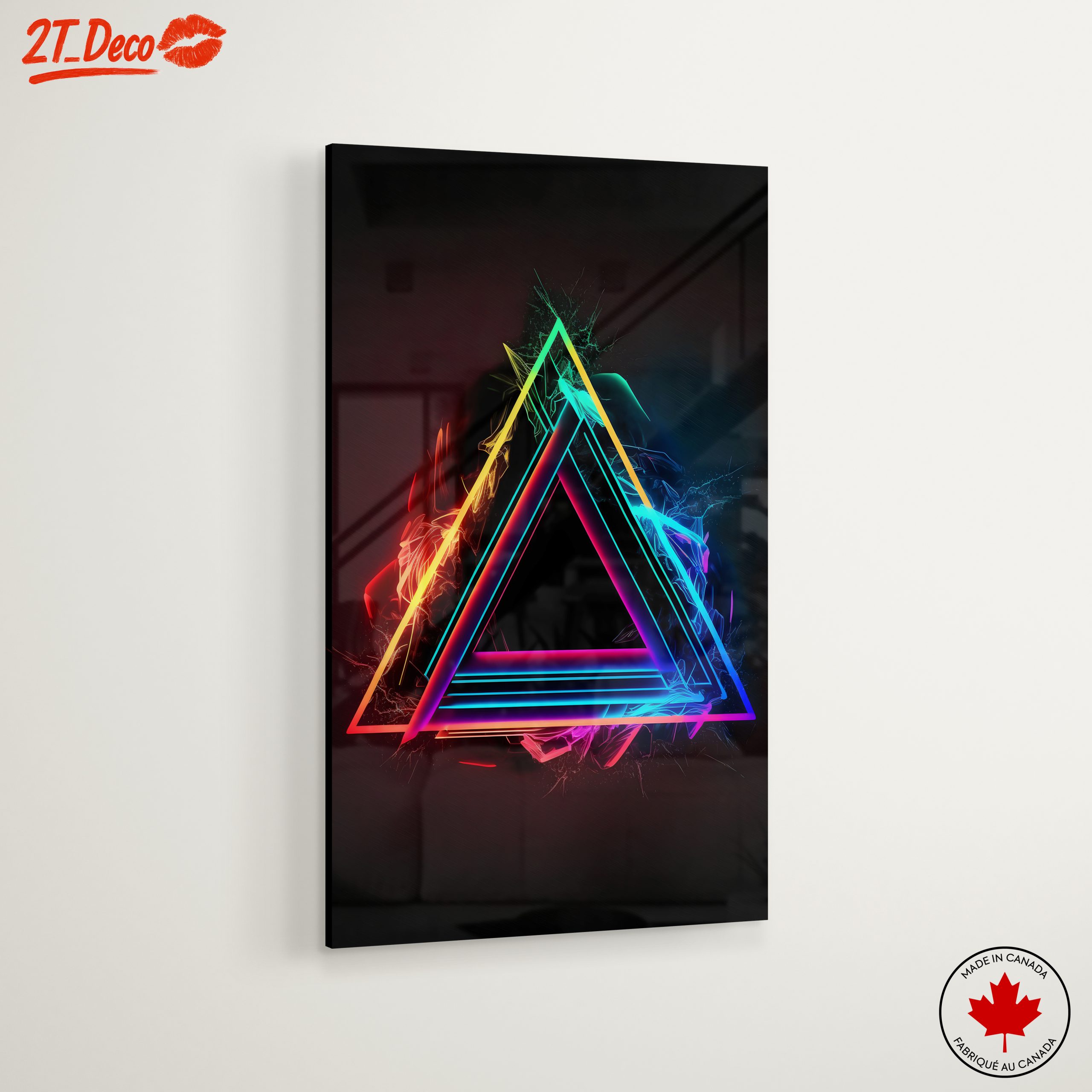Vibrant Dynamic Abstract Art Piece 2 - Image 6