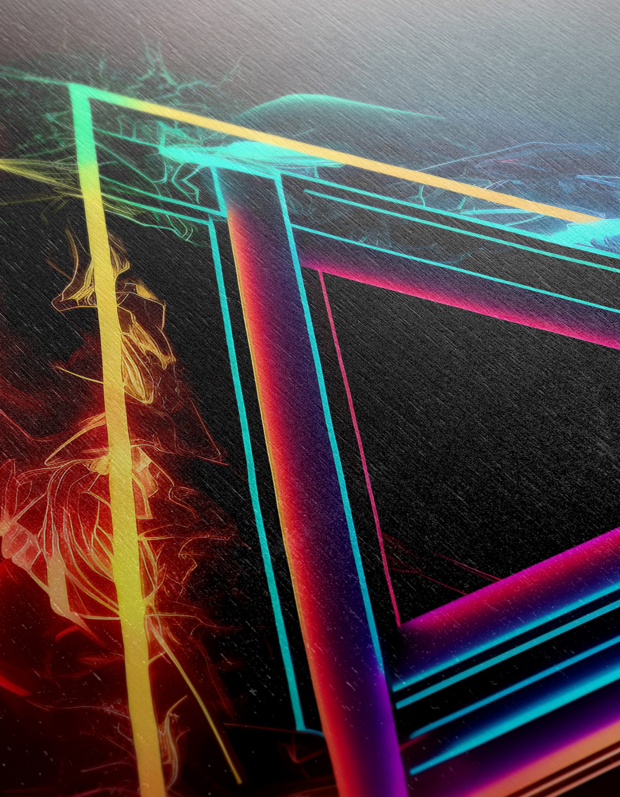 Vibrant Dynamic Abstract Art Piece 2 - Image 12