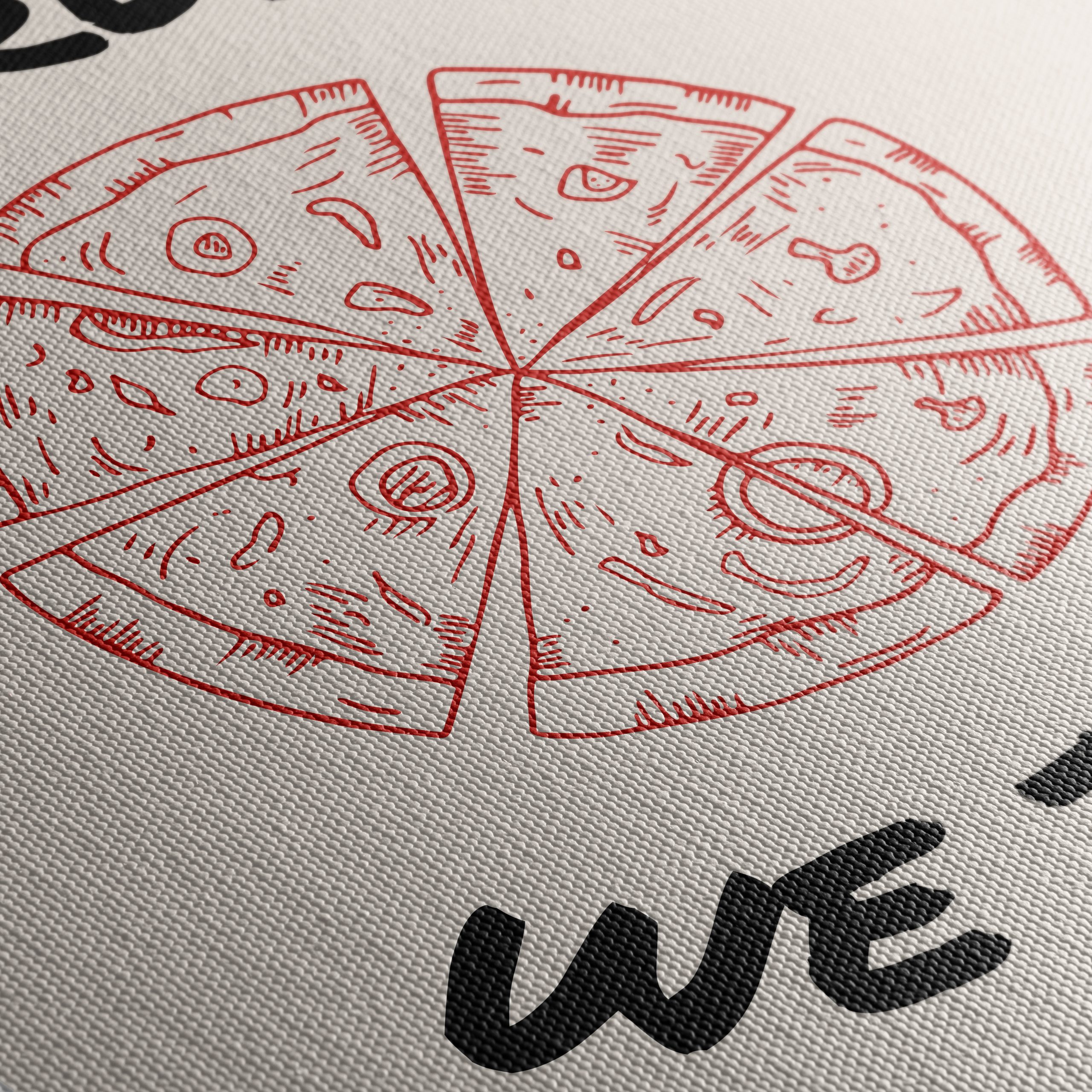 In Crust We Trust Pizza Artwork - Image 5