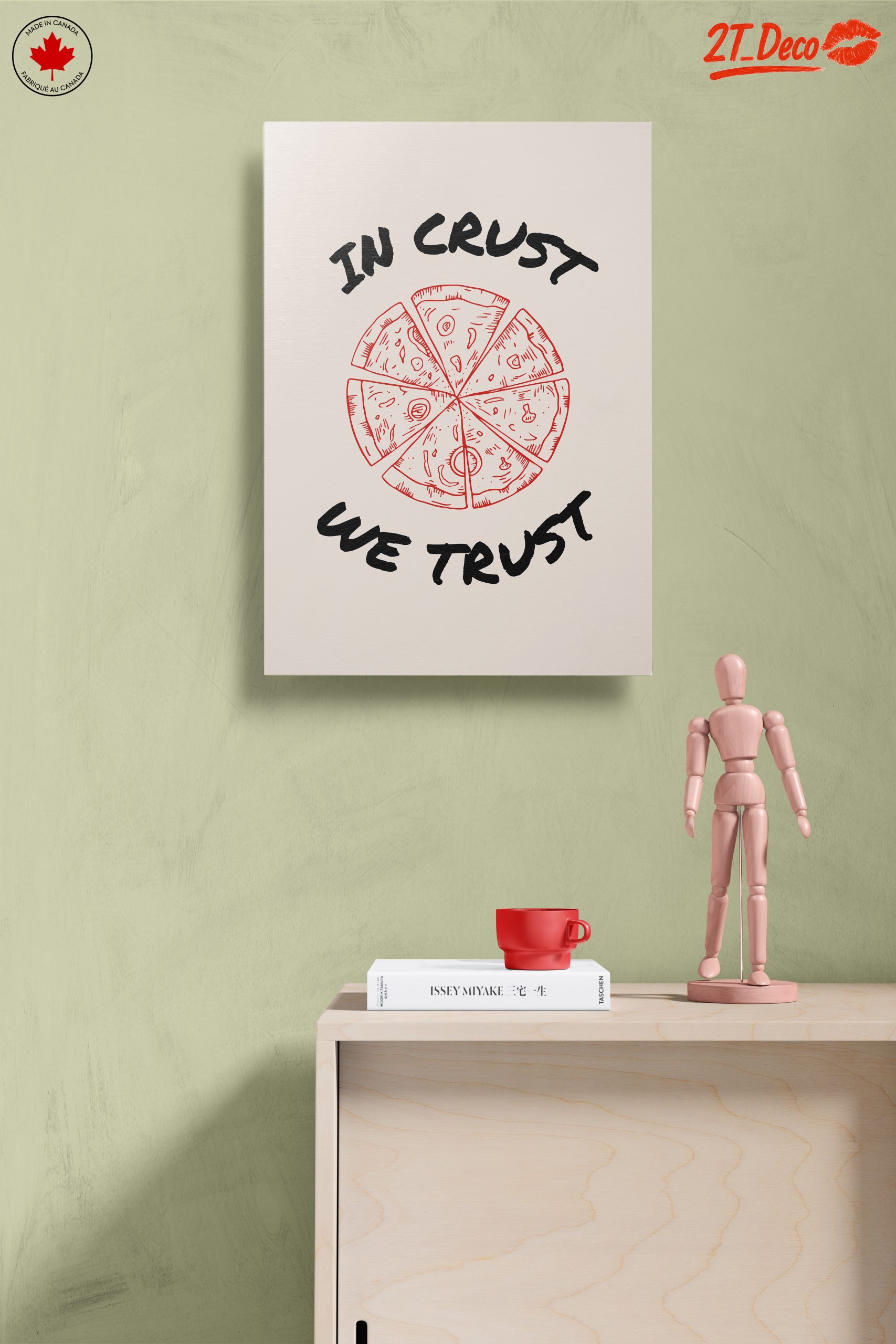 In Crust We Trust Pizza Artwork - Image 14