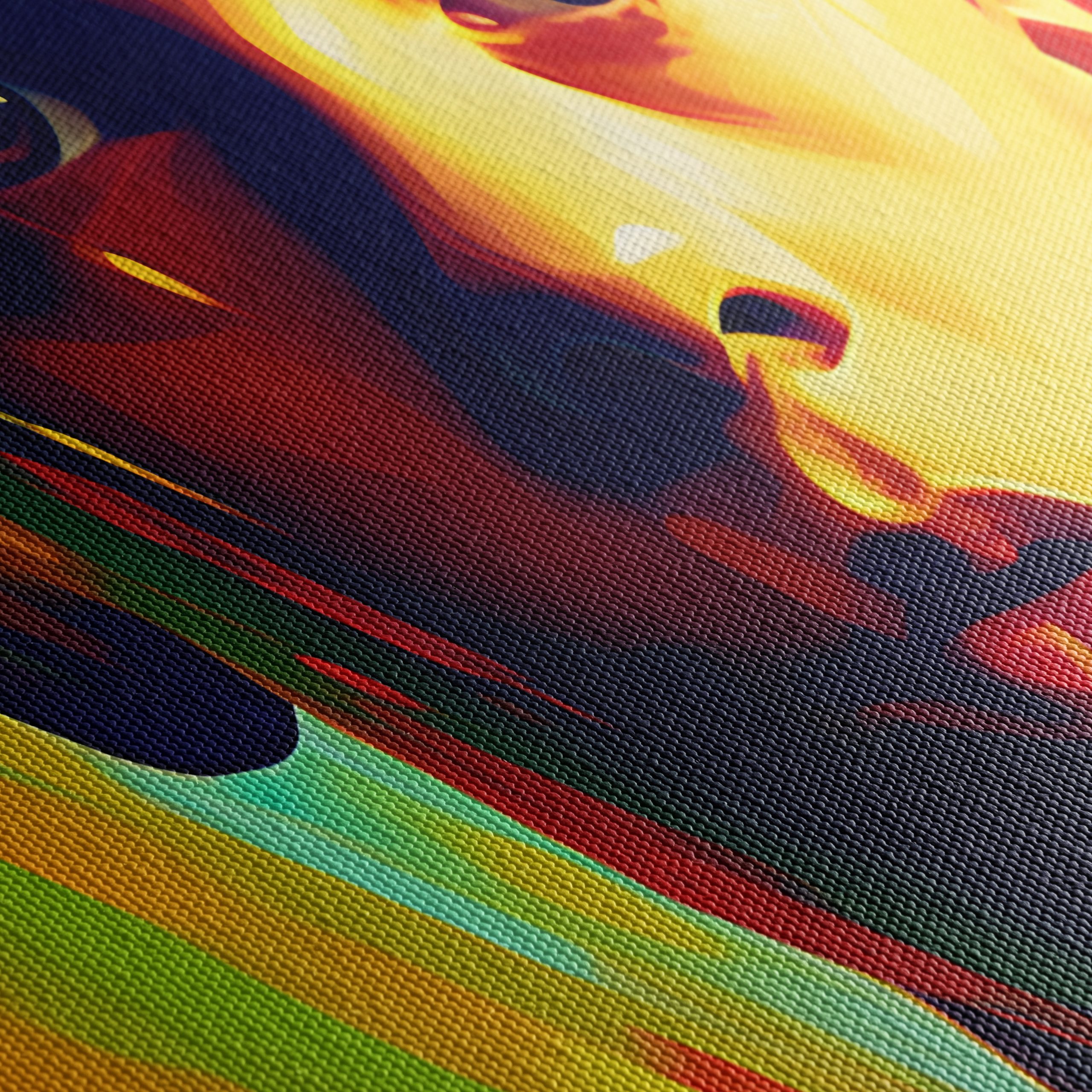 Vibrant Contemporary Portrait of a Young Boy - Image 5