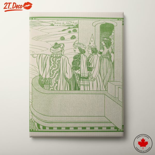 Historical Cultural Scene with Figures