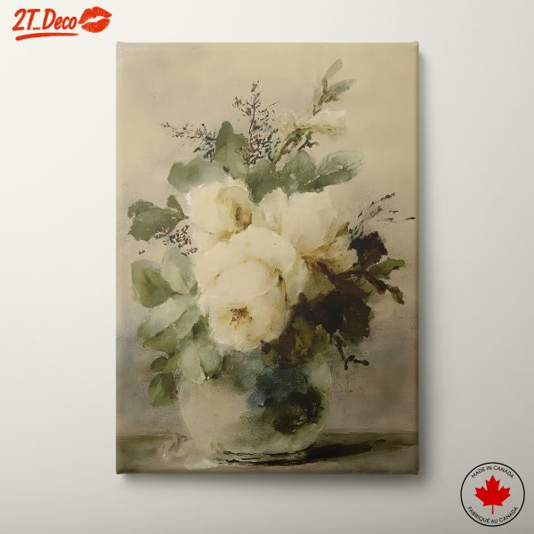 Beautiful Floral Arrangement in Soft Watercolors
