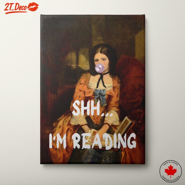 Shh... I'm Reading Humorous Literary Art