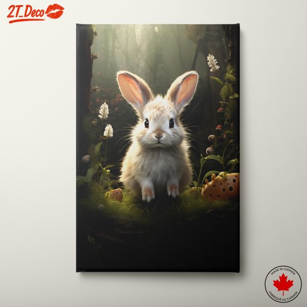 Adorable Bunny in Whimsical Forest