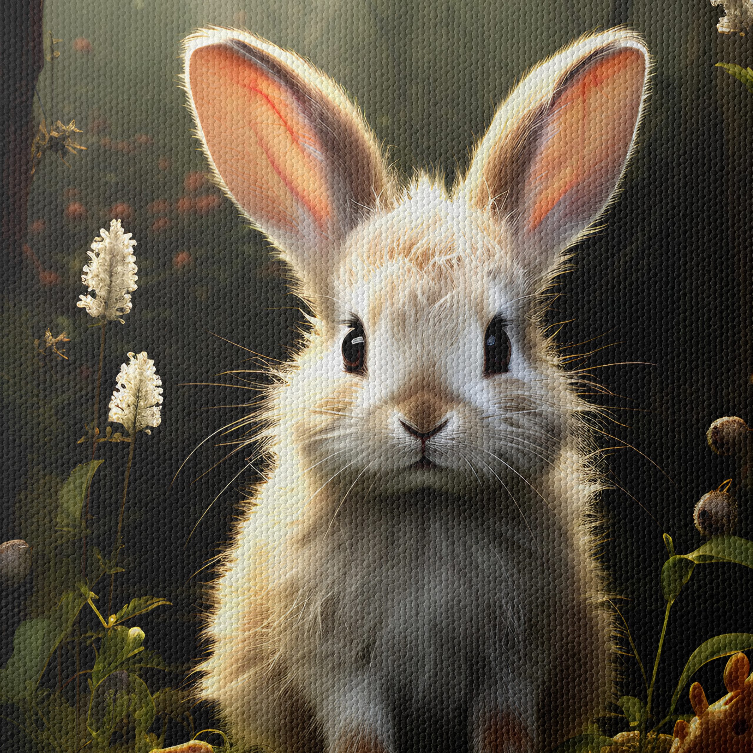 Adorable Bunny in Whimsical Forest - Image 4