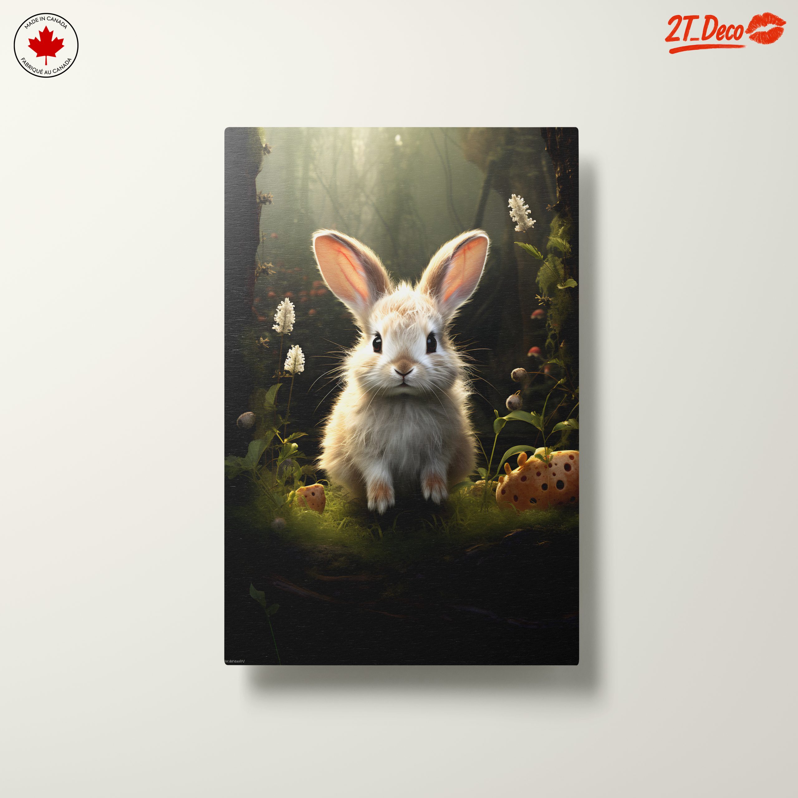 Adorable Bunny in Whimsical Forest - Image 10