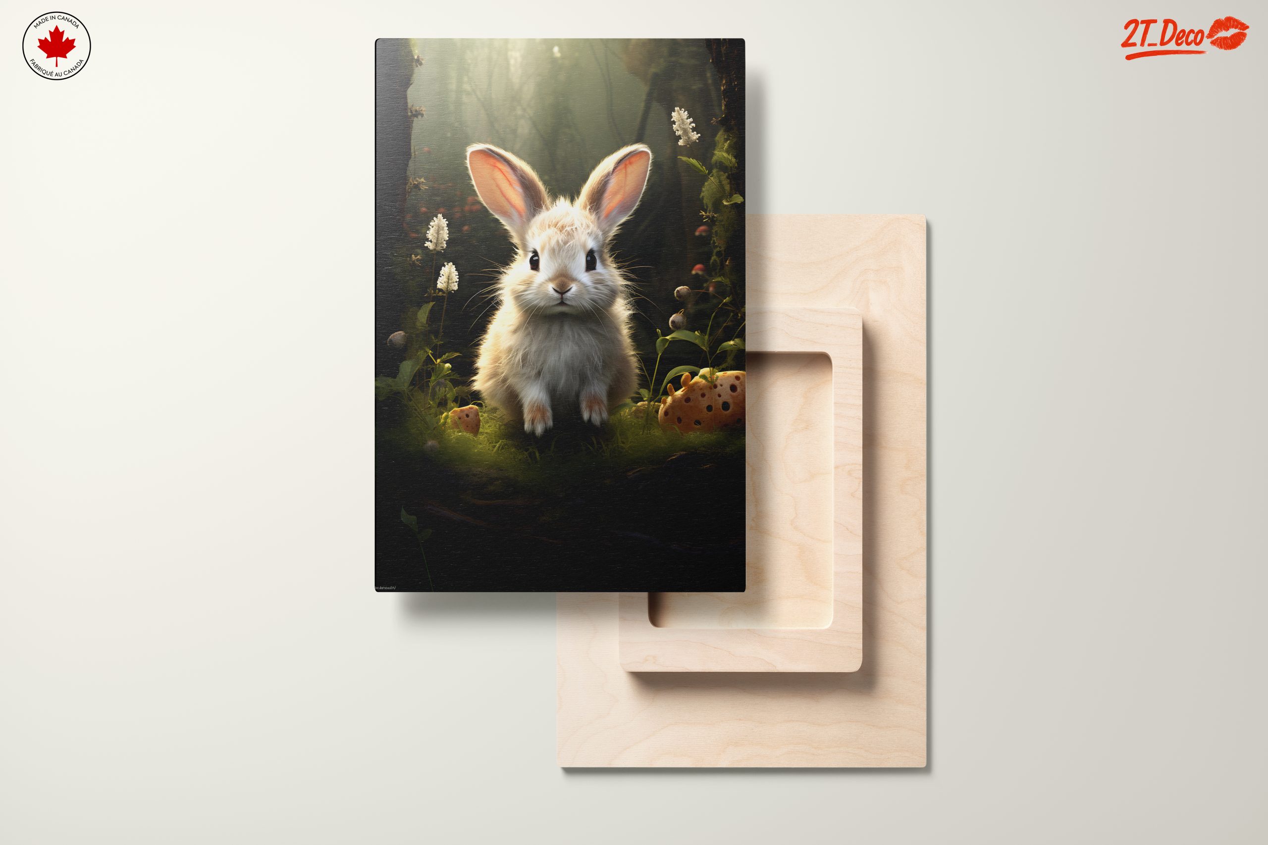 Adorable Bunny in Whimsical Forest - Image 11