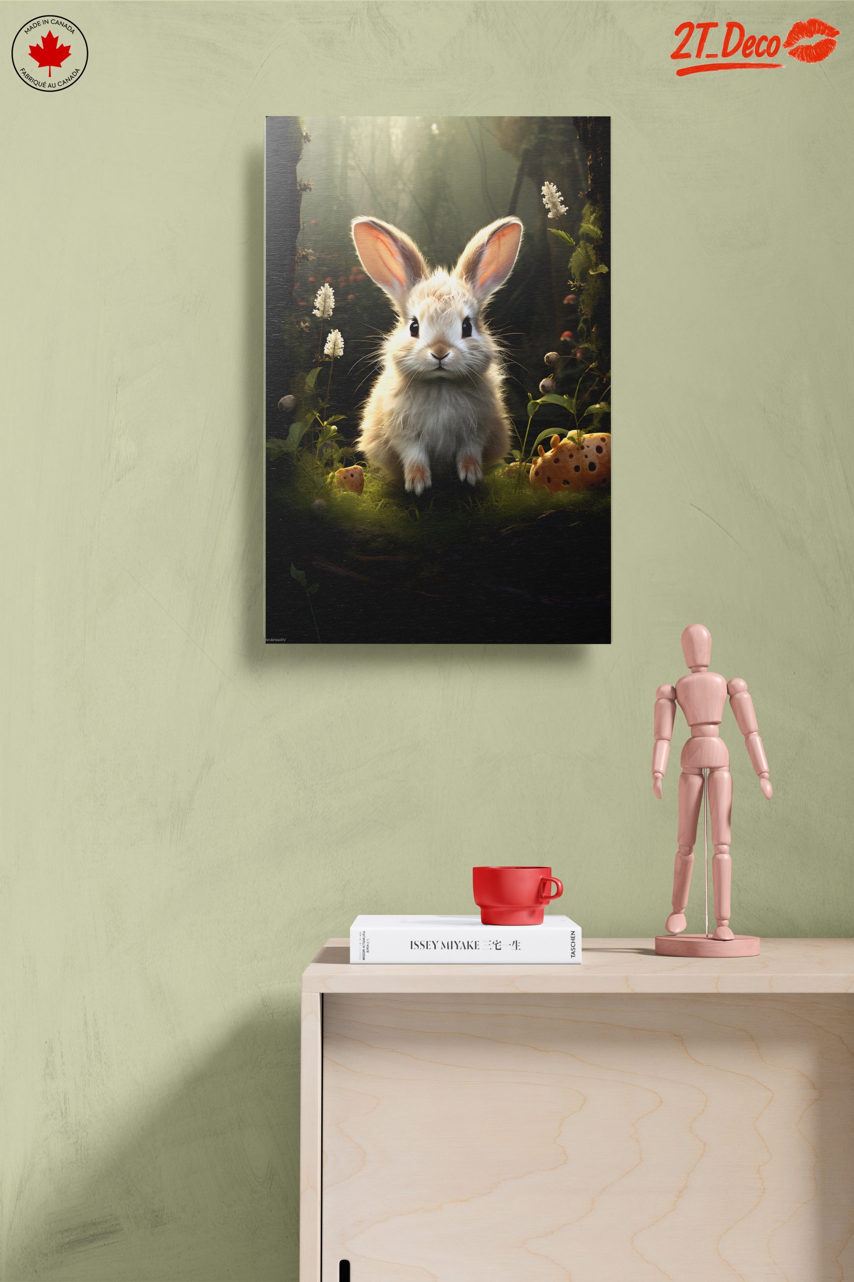 Adorable Bunny in Whimsical Forest - Image 14