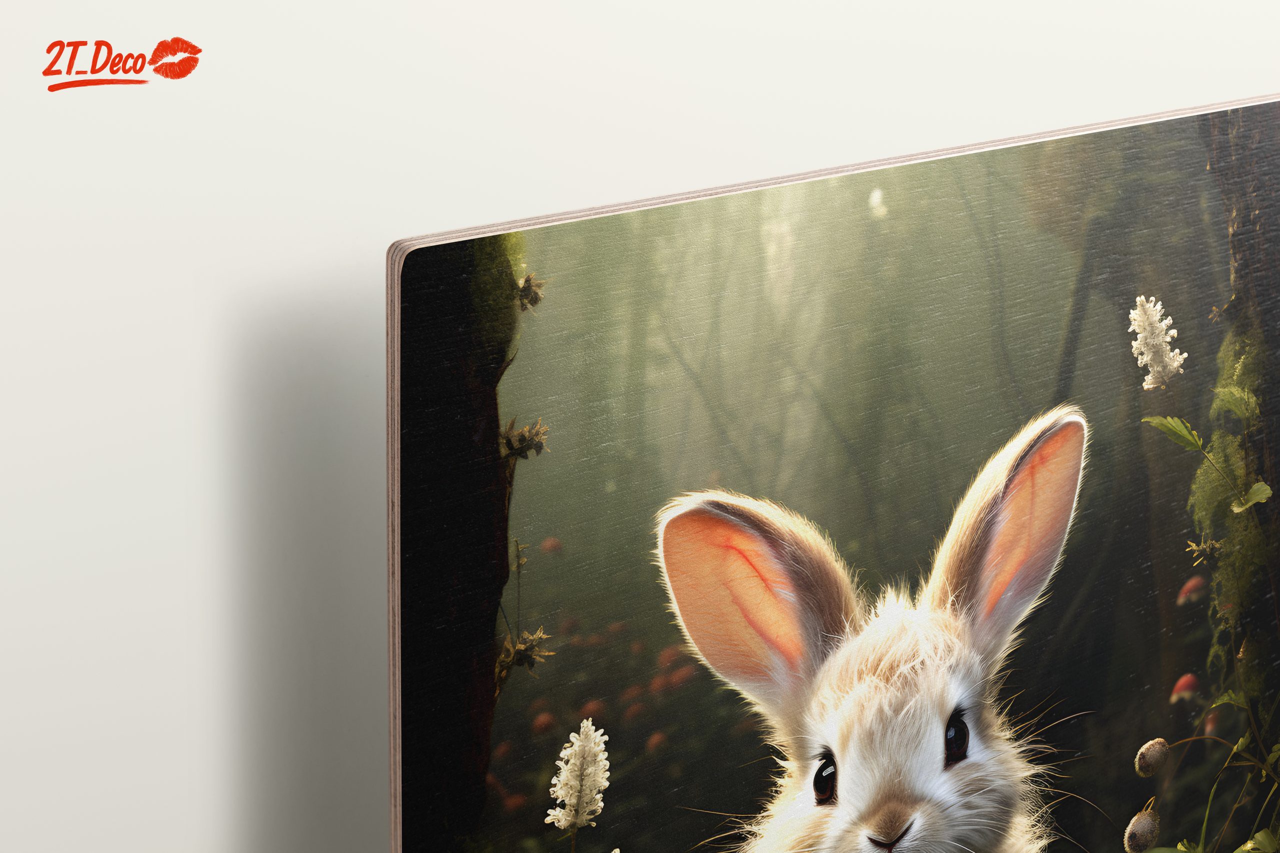Adorable Bunny in Whimsical Forest - Image 15