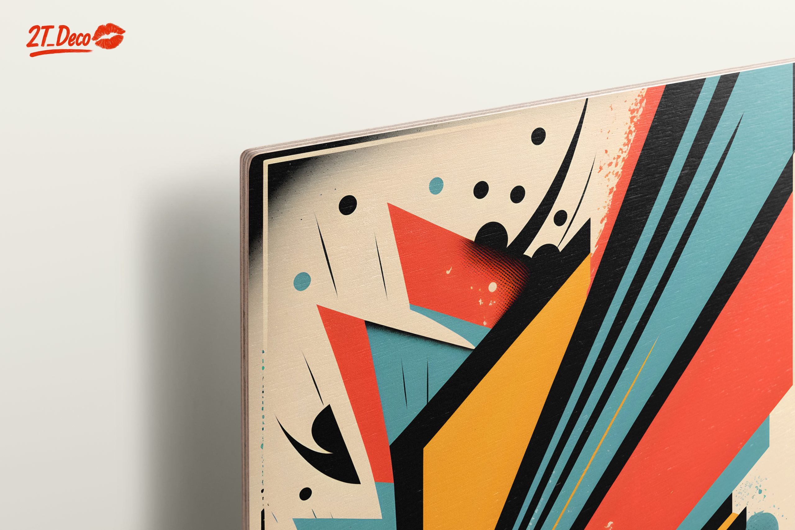 Vibrant Dynamic Abstract Art Piece - Image 15