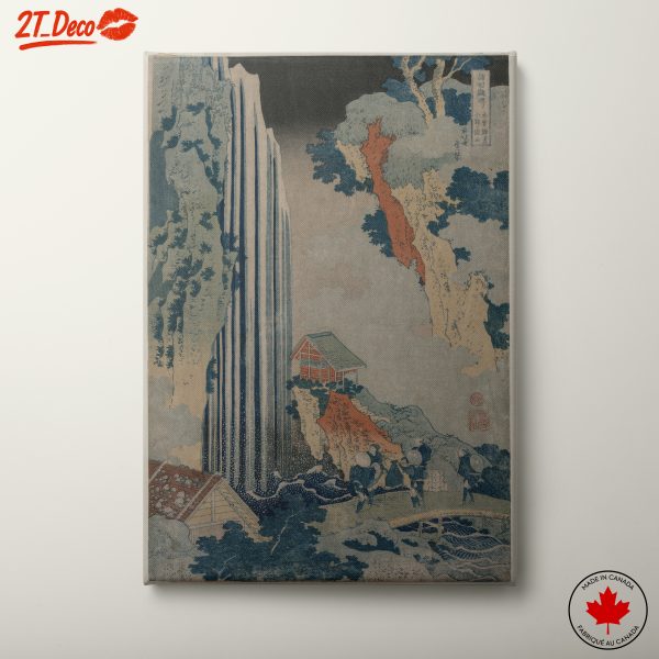 Traditional Japanese Landscape Scene