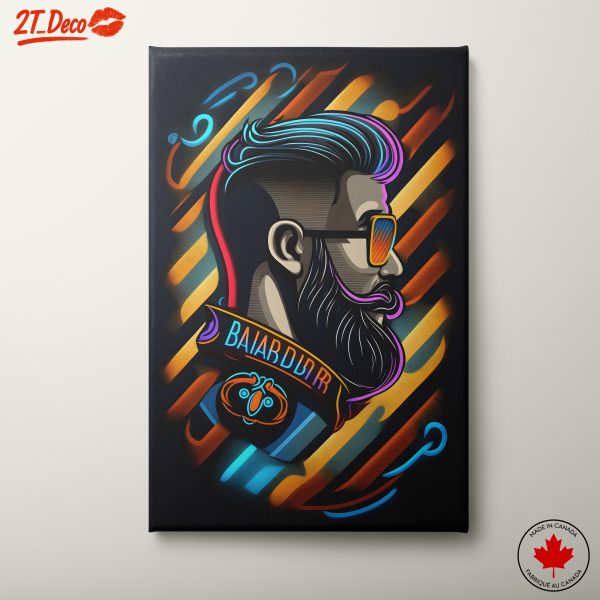 Vibrant Character Illustration with Modern Flair