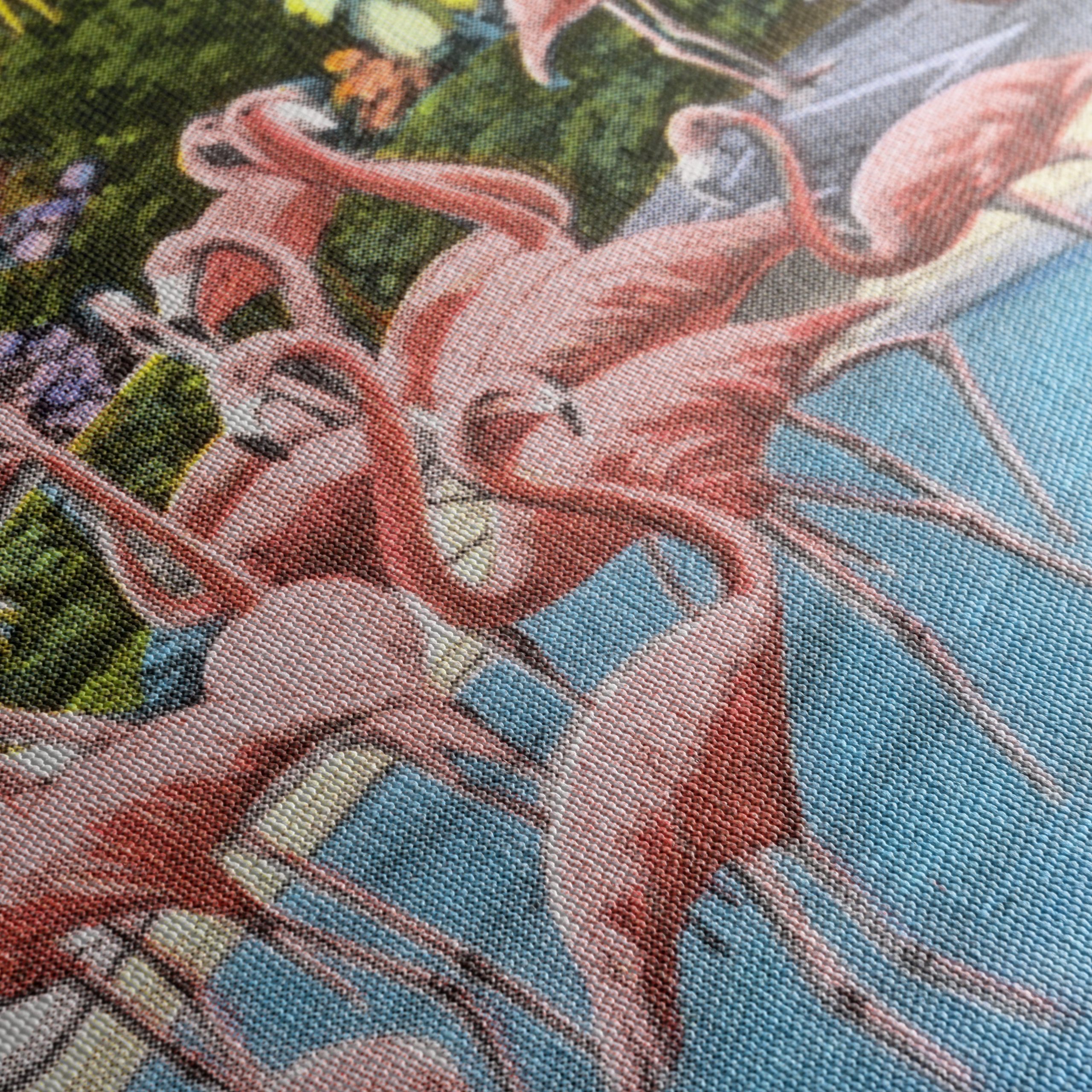 Flamingos in a Tropical Paradise - Image 5