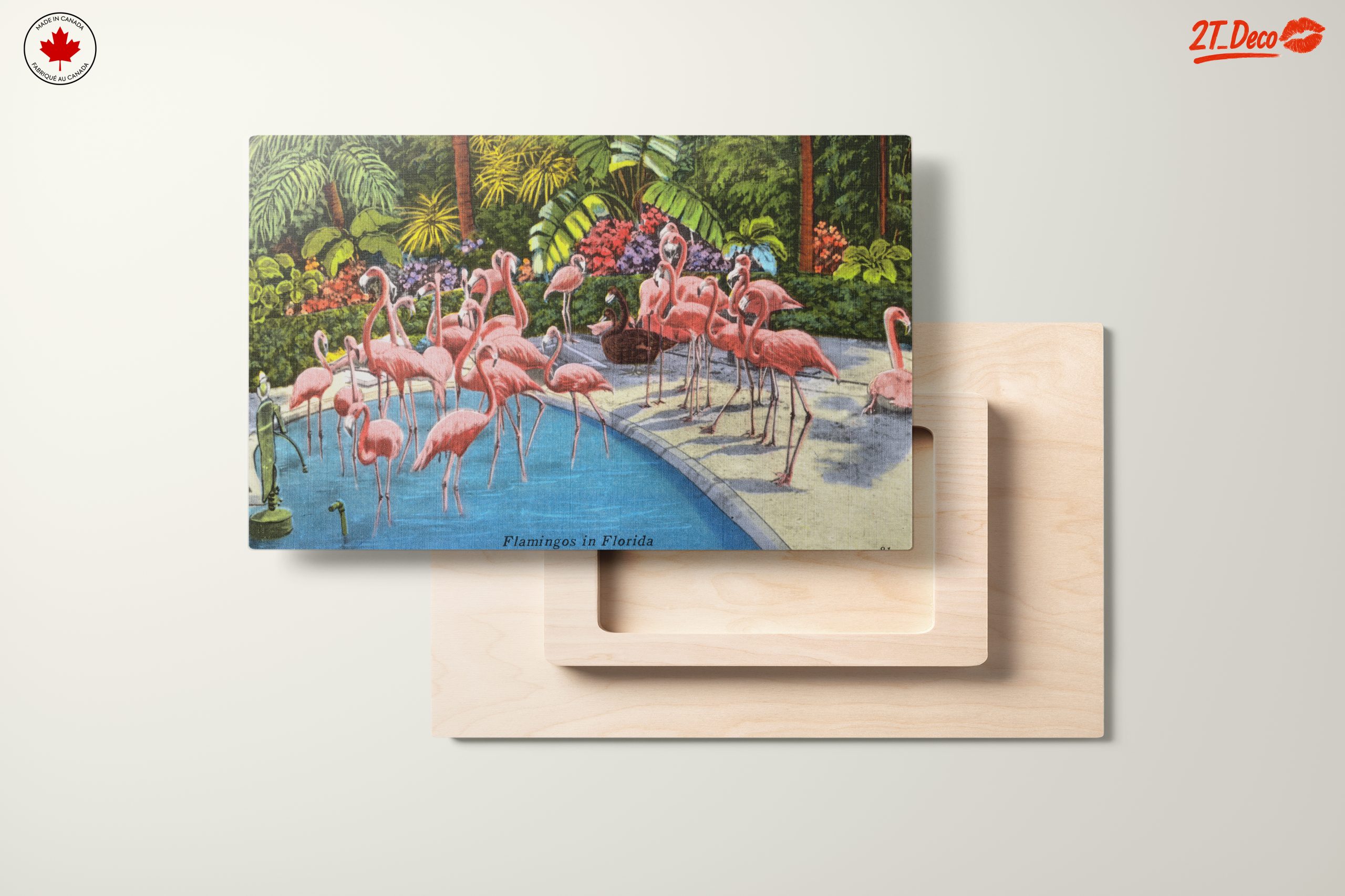 Flamingos in a Tropical Paradise - Image 11