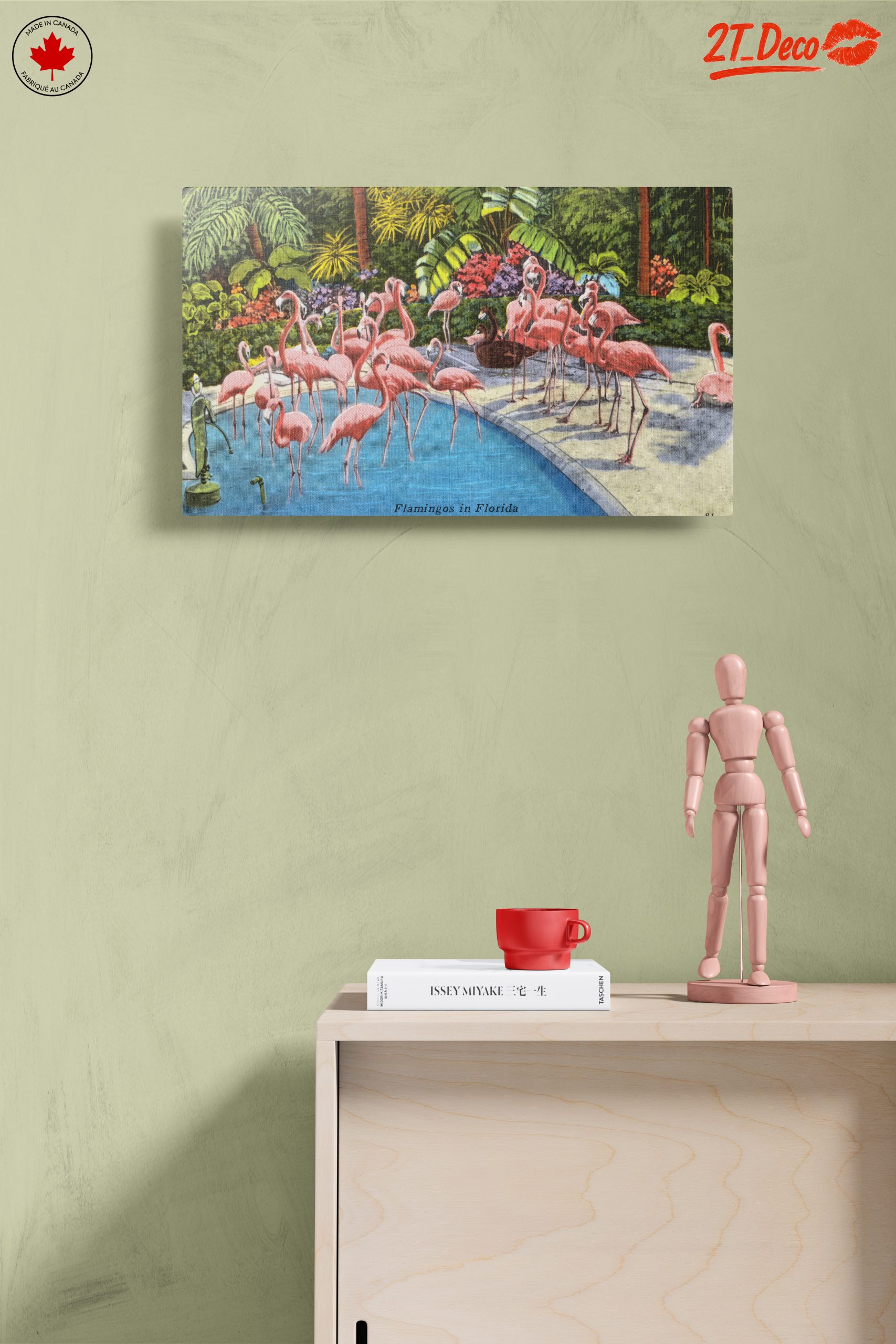 Flamingos in a Tropical Paradise - Image 14