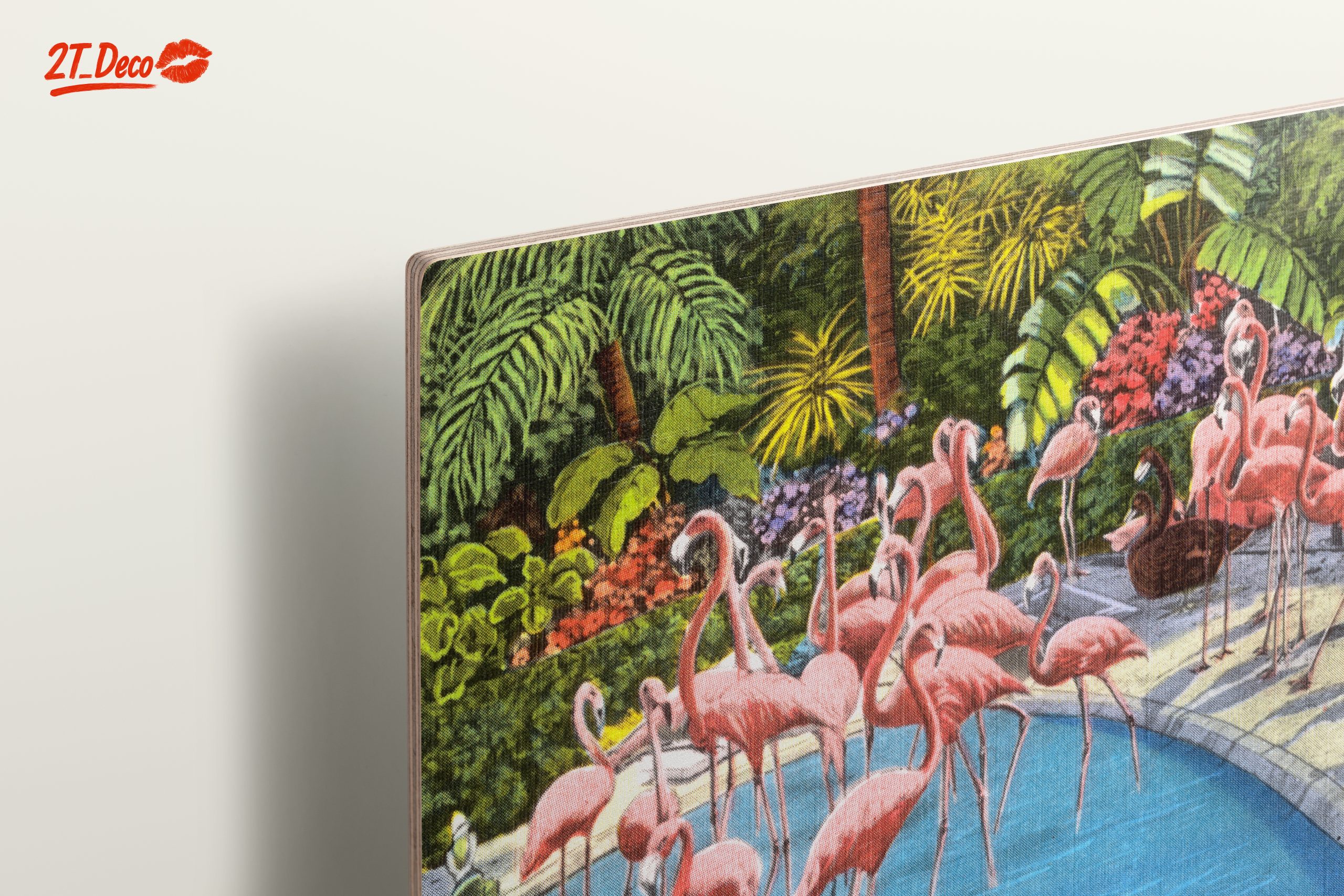 Flamingos in a Tropical Paradise - Image 15