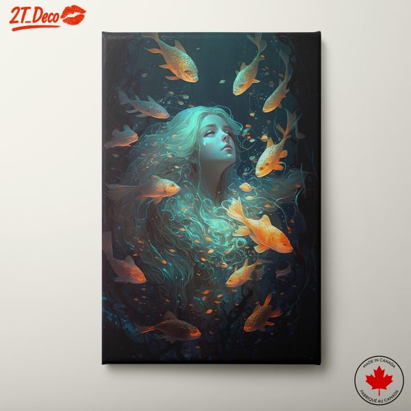 Magical Underwater Encounter with Fish