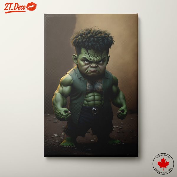 Stylized Hulk Character Art 2