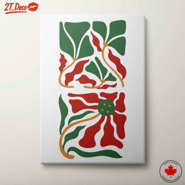 Bold Botanical Floral Art