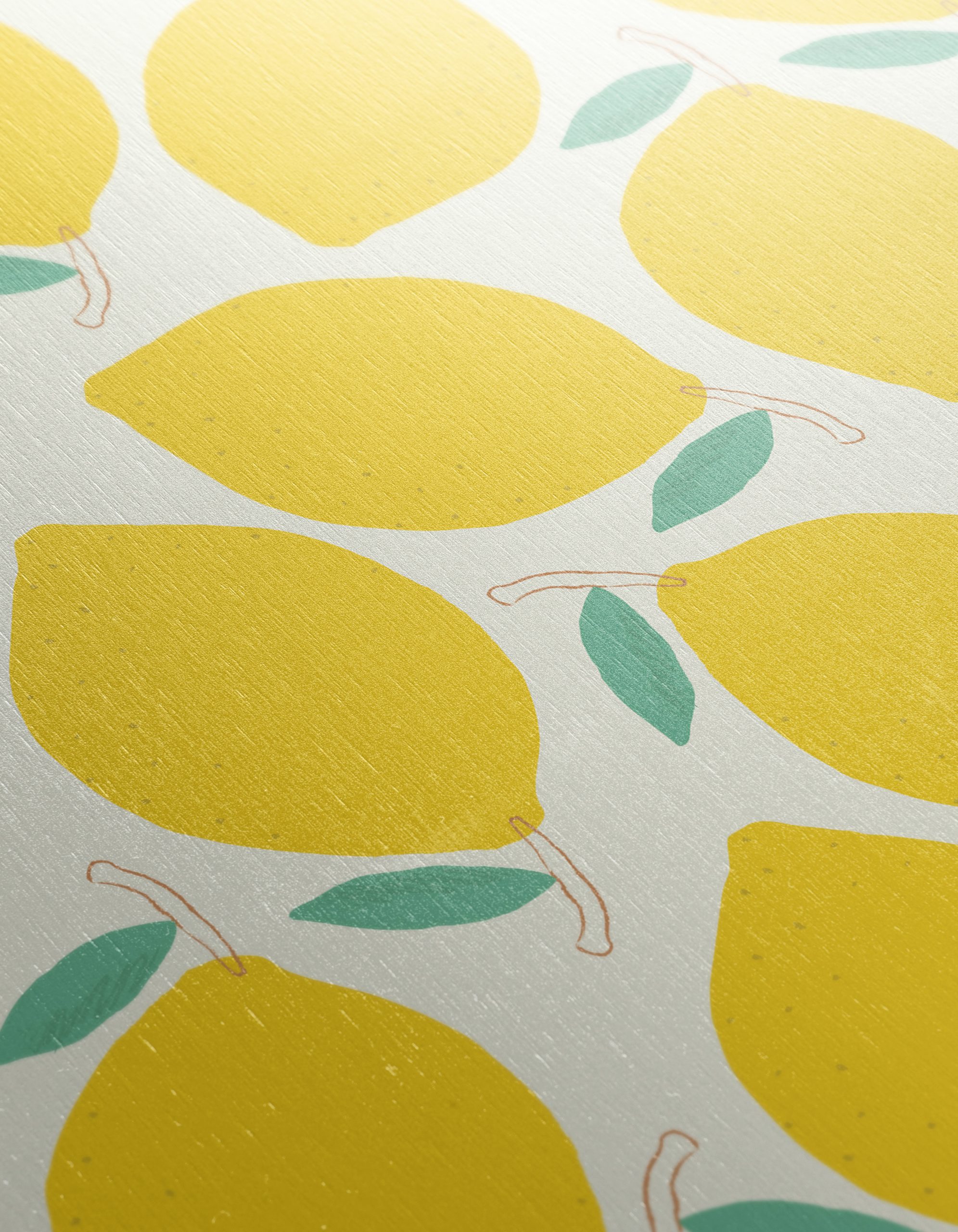 Bright Lemon Pattern Art for Kitchen Decor - Image 12