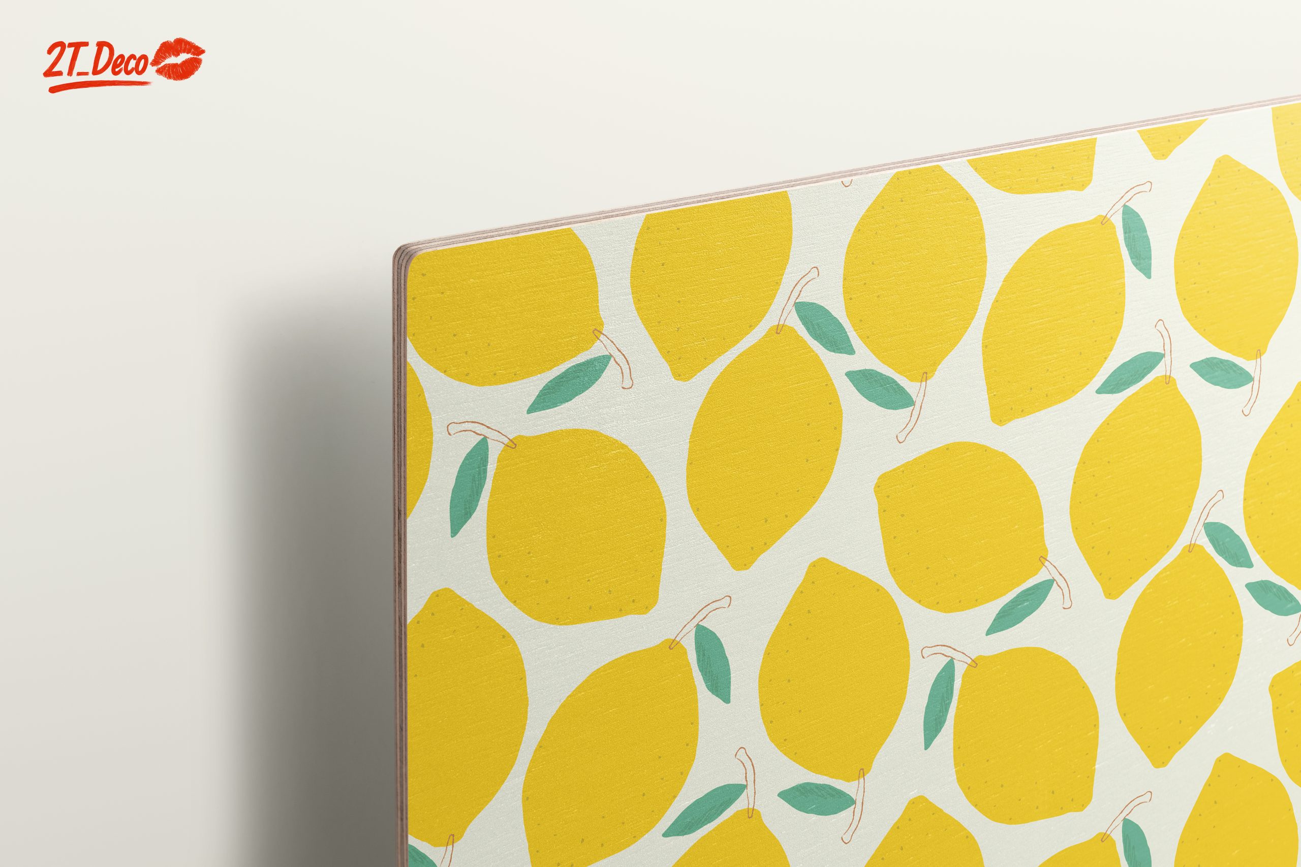 Bright Lemon Pattern Art for Kitchen Decor - Image 15