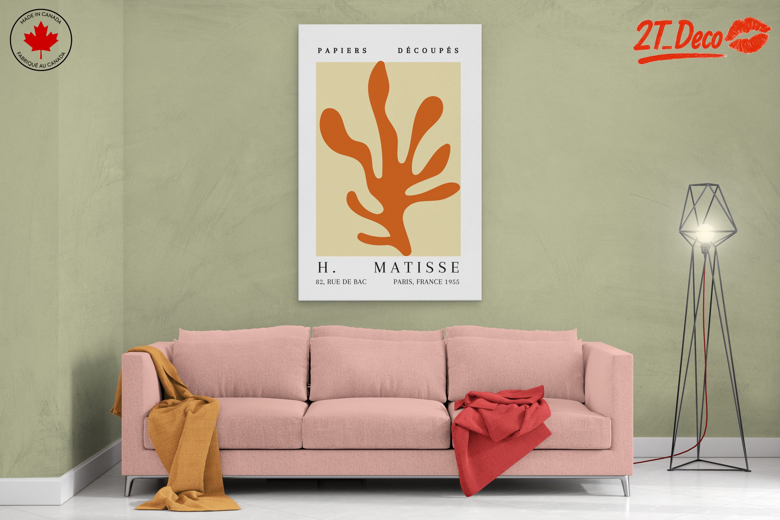 Abstract Botanical Art by Henri Matisse - Image 2