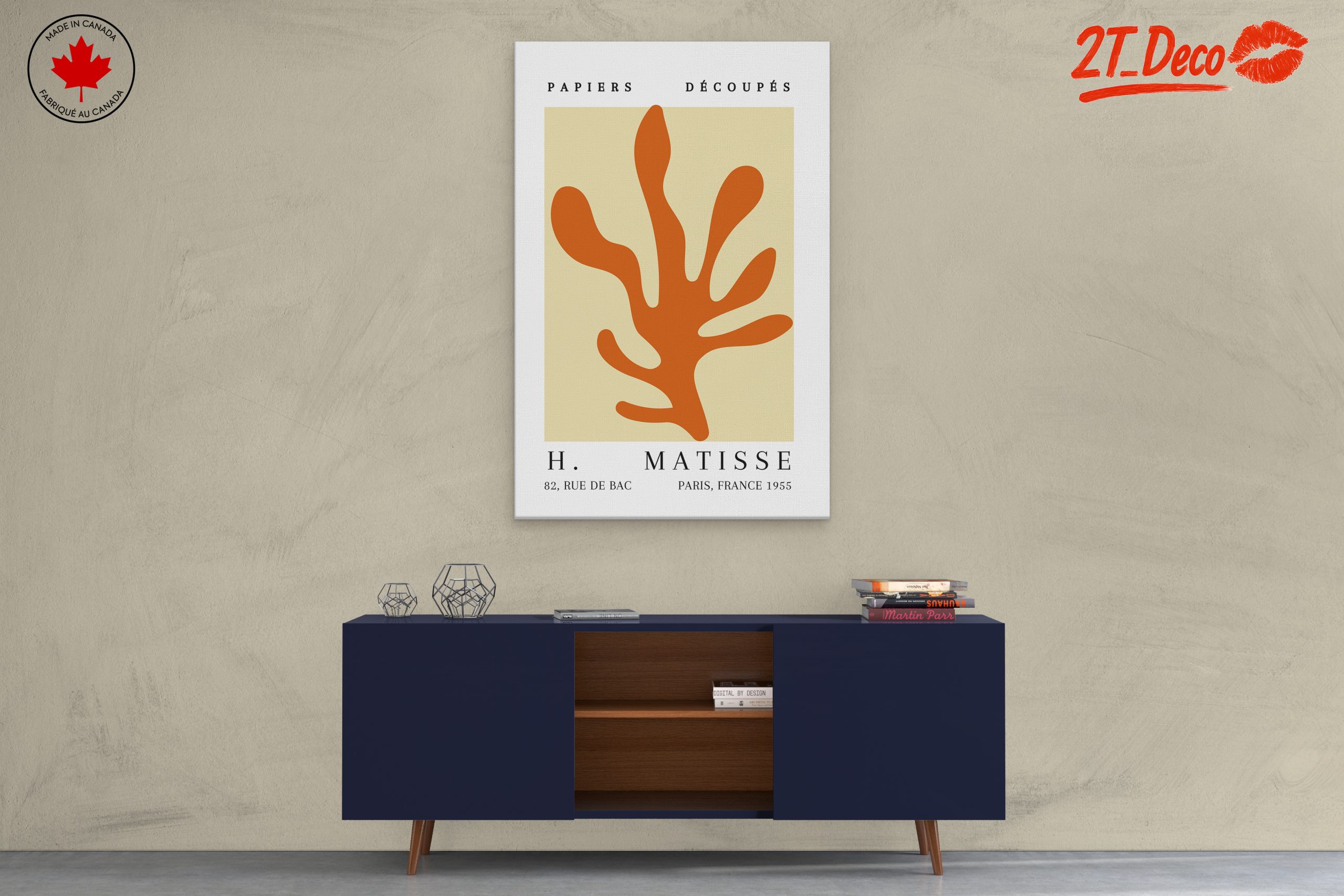 Abstract Botanical Art by Henri Matisse - Image 3