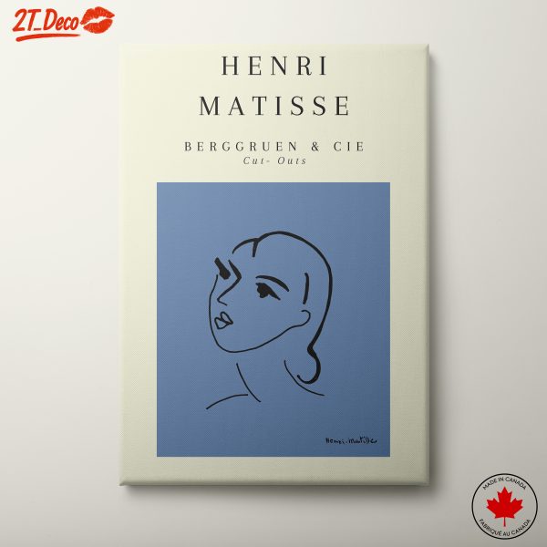 Henri Matisse Inspired Contemporary Portrait 2