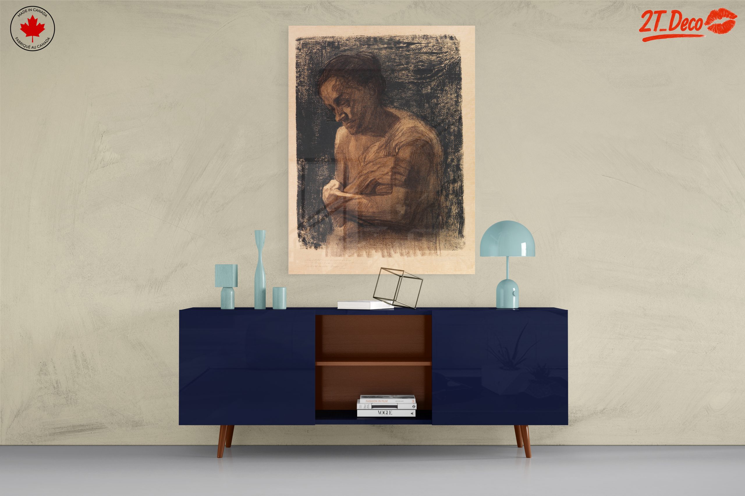 Emotive Portrayal of a Contemplative Figure - Image 8