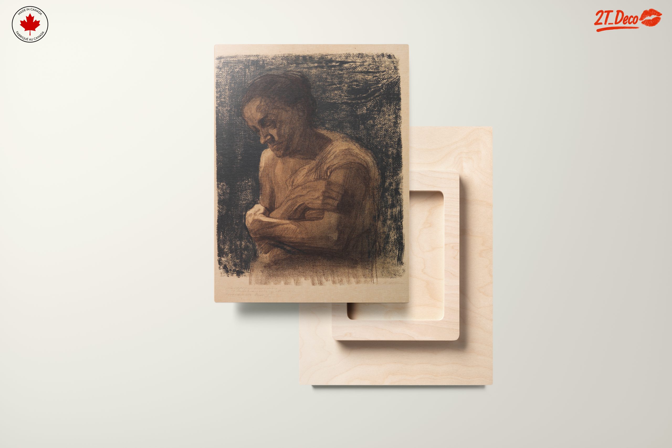 Emotive Portrayal of a Contemplative Figure - Image 11