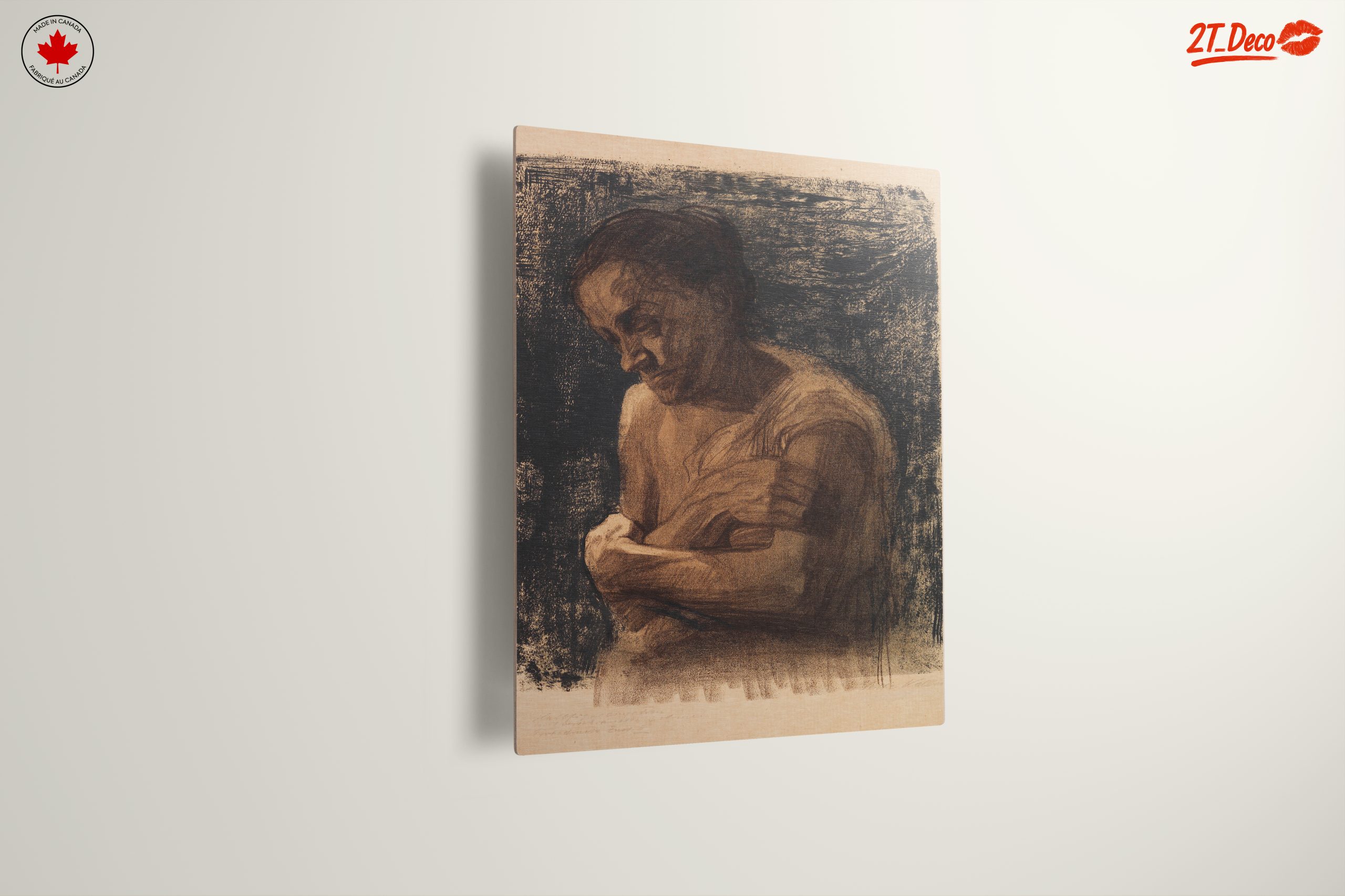 Emotive Portrayal of a Contemplative Figure - Image 13