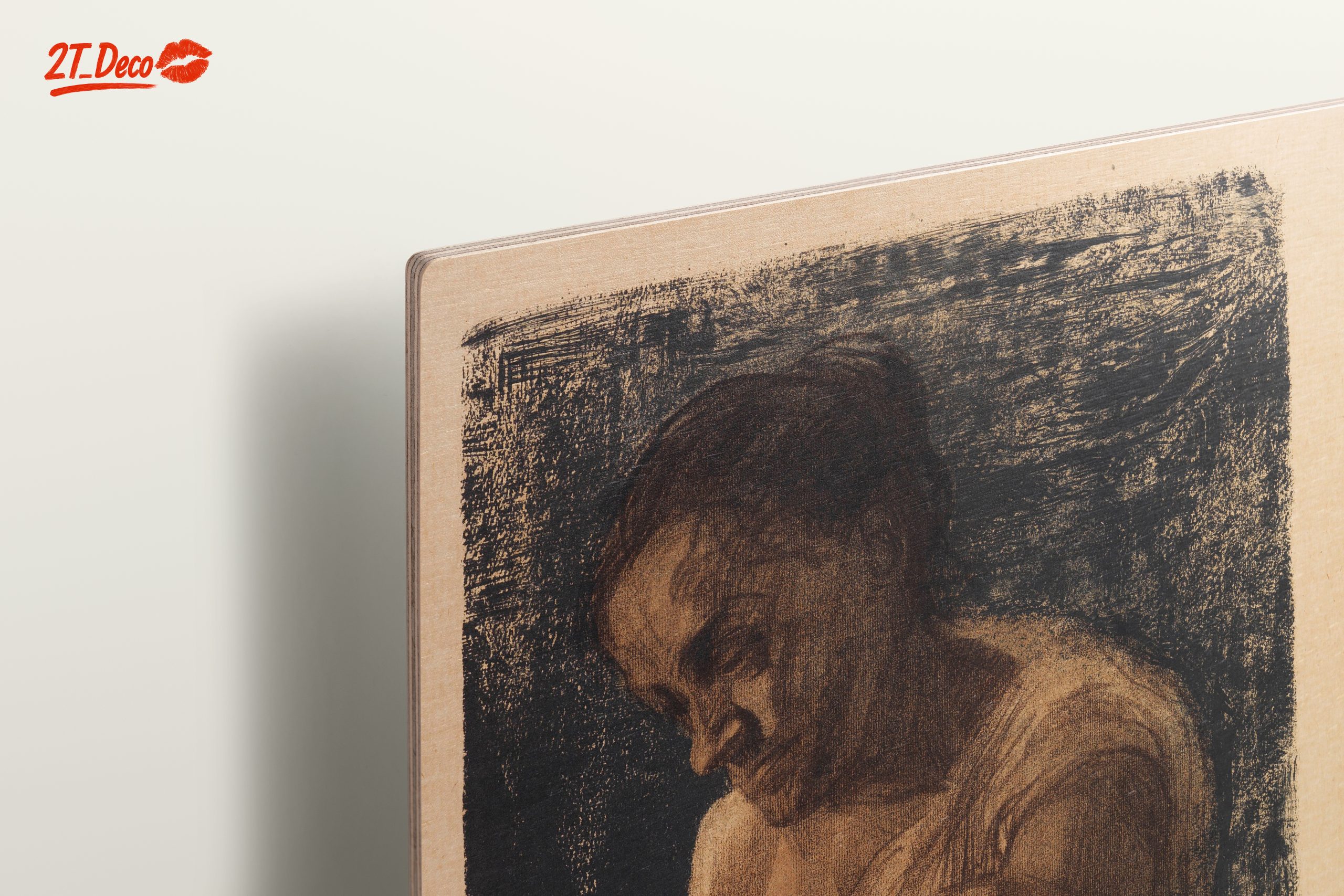 Emotive Portrayal of a Contemplative Figure - Image 15