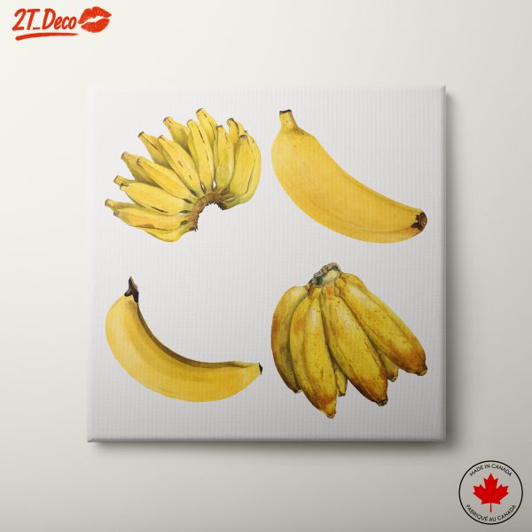 Abstract Representation of Bananas