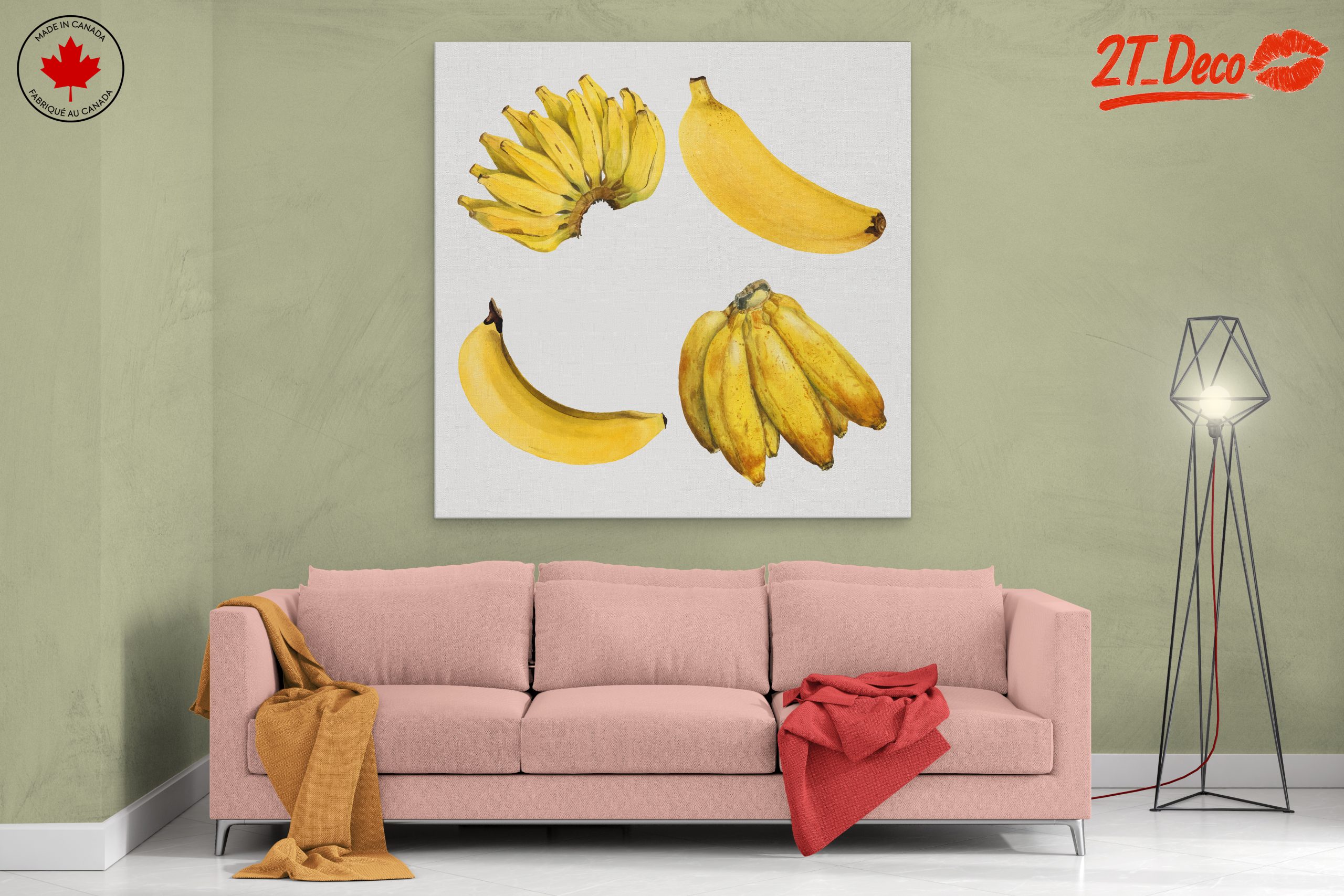 Abstract Representation of Bananas - Image 2