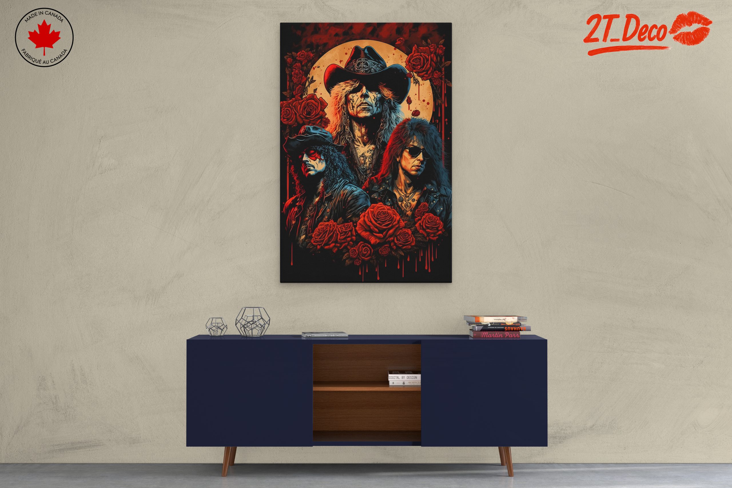 Rock Star Portrait in Contemporary Pop Art Style - Image 3
