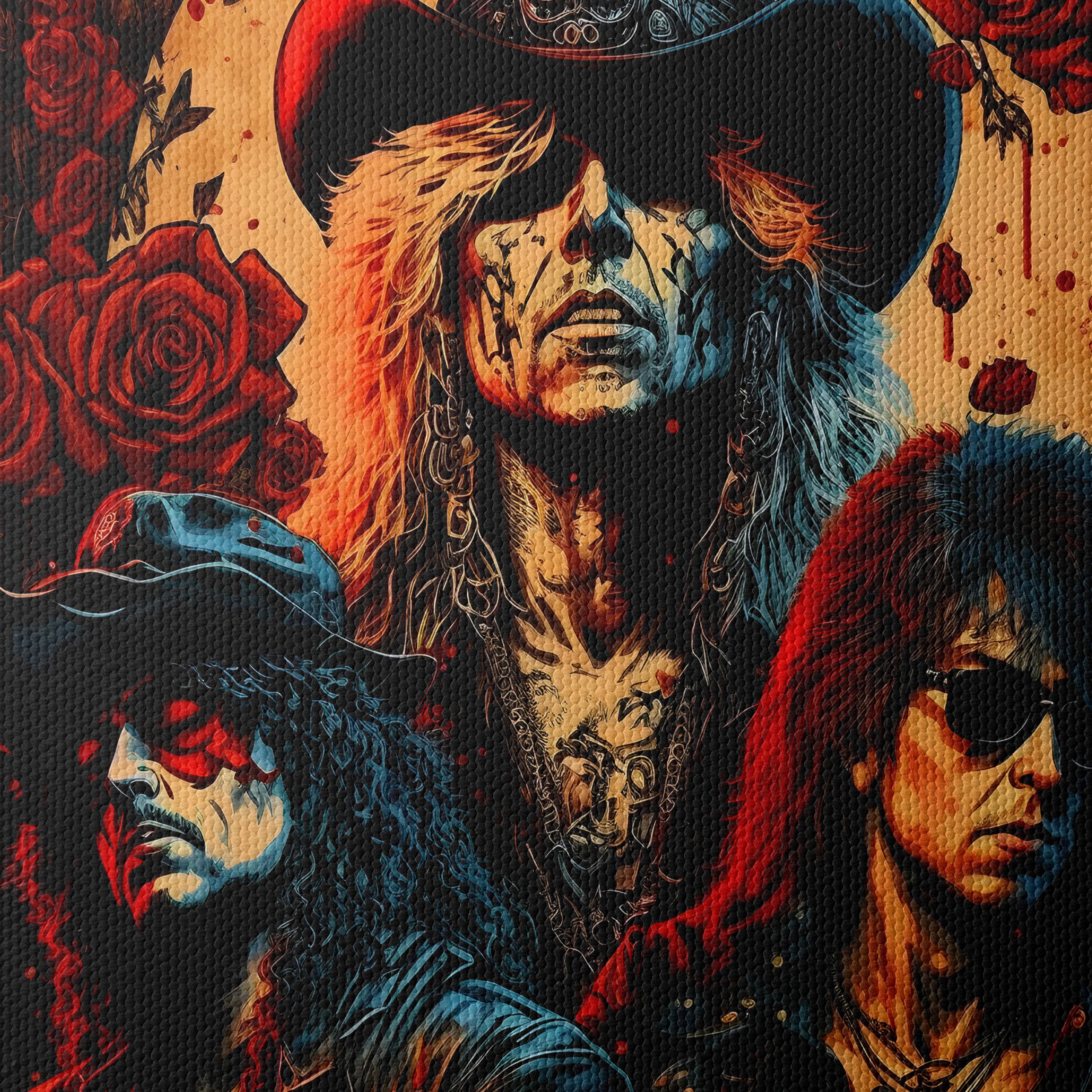 Rock Star Portrait in Contemporary Pop Art Style - Image 4
