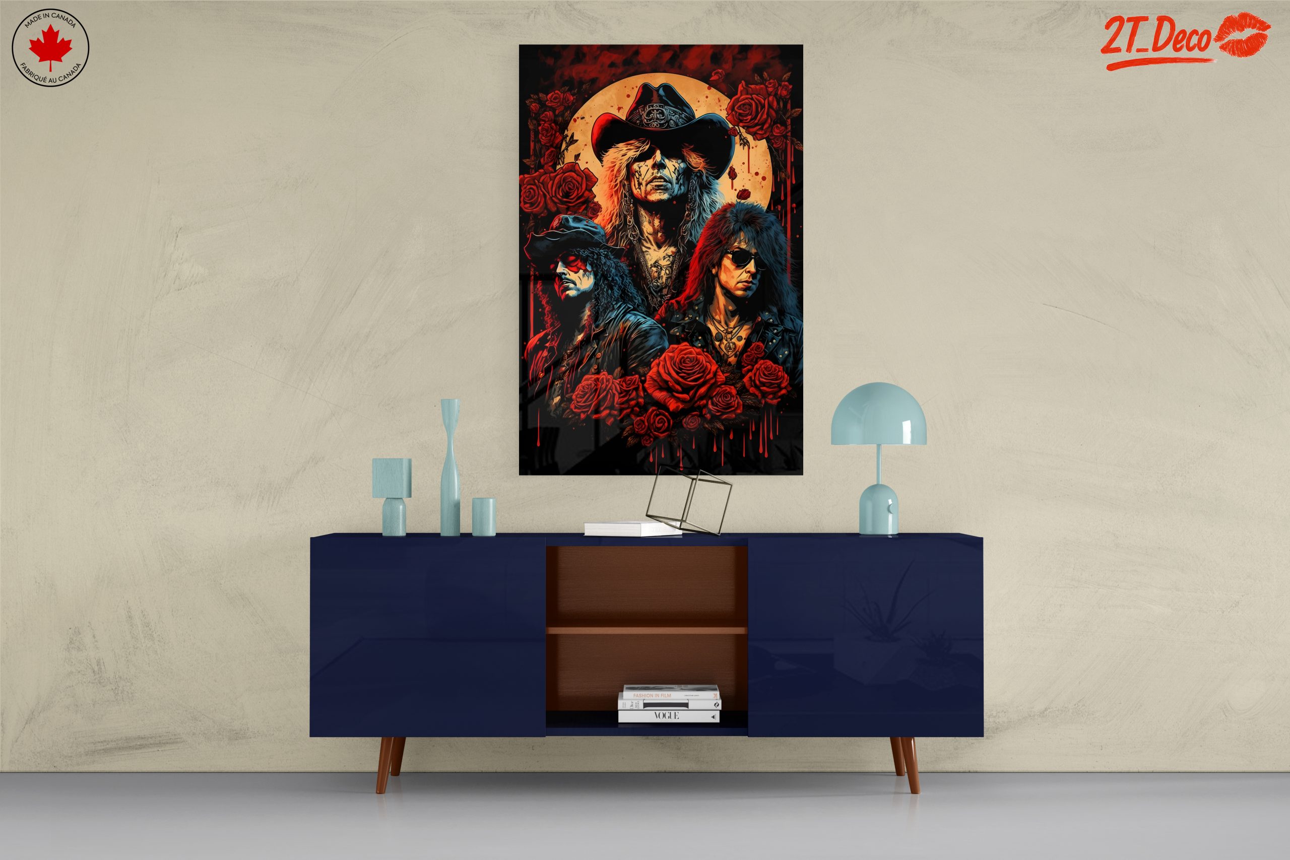 Rock Star Portrait in Contemporary Pop Art Style - Image 8