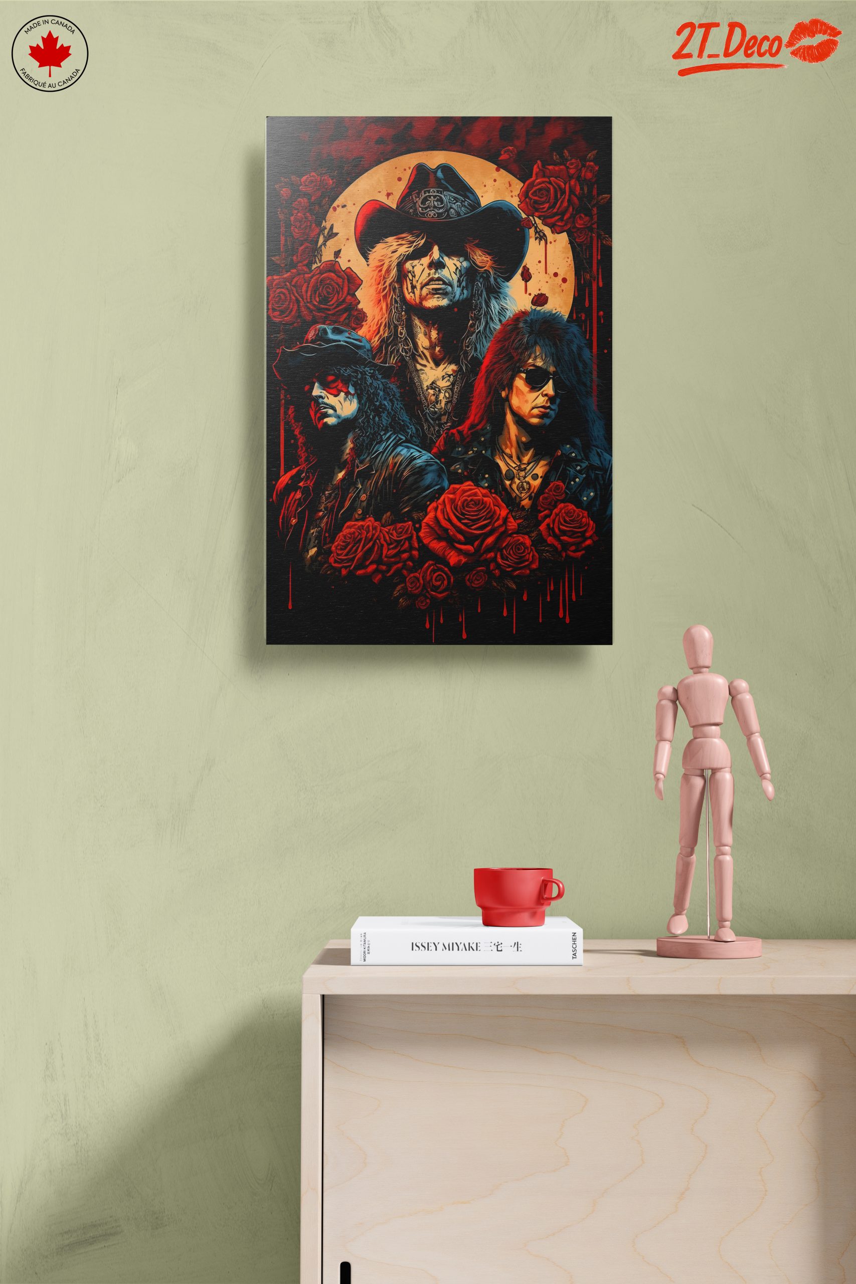 Rock Star Portrait in Contemporary Pop Art Style - Image 14