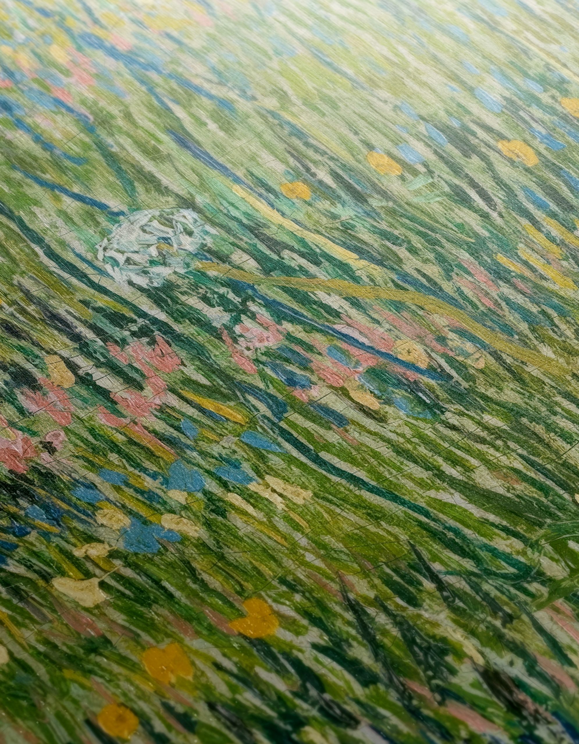 Vibrant Botanical Field Artwork - Image 12