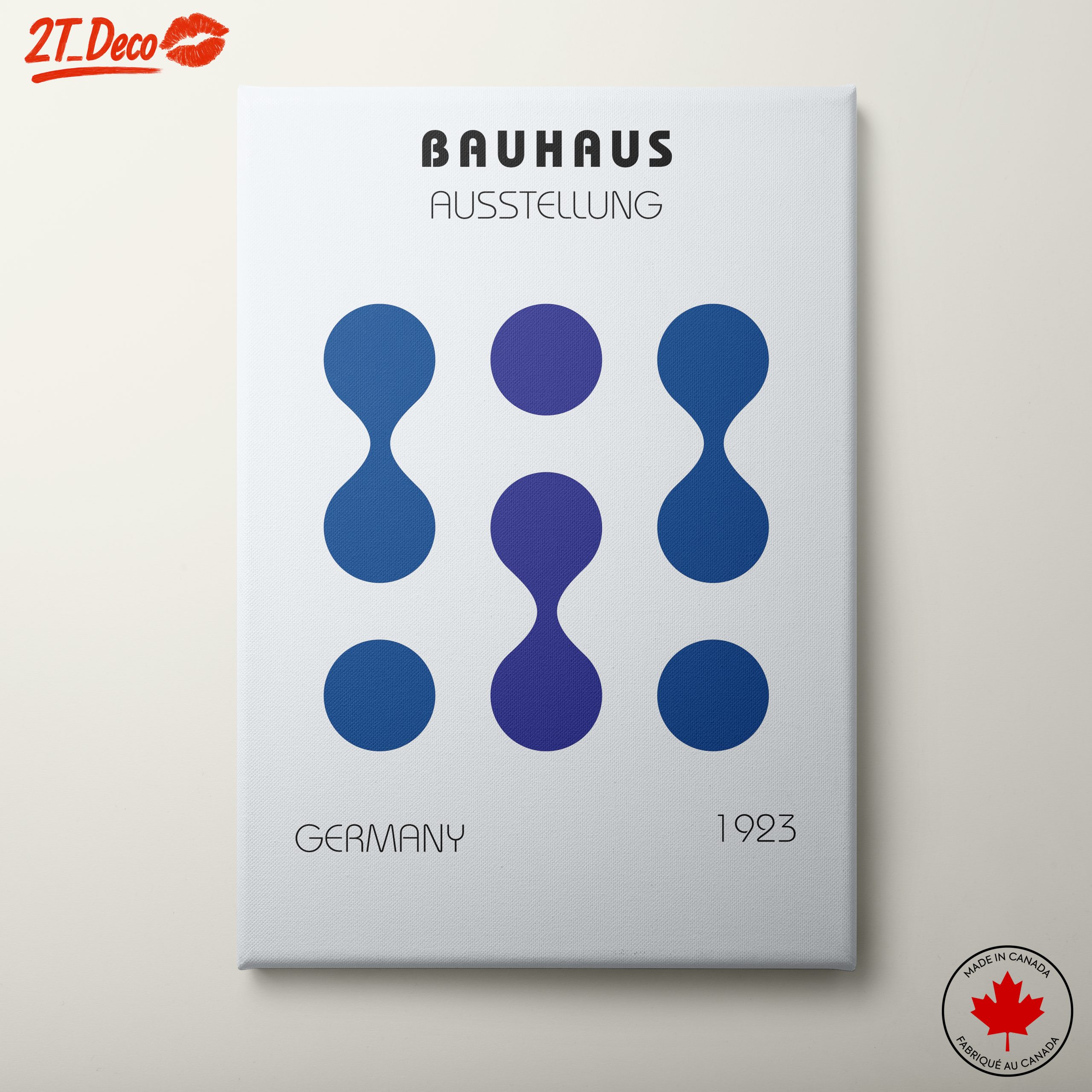 Bauhaus Exhibition Artwork from Germany 1923