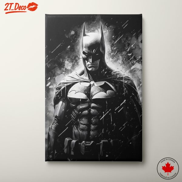 Dynamic Batman Art Illustration