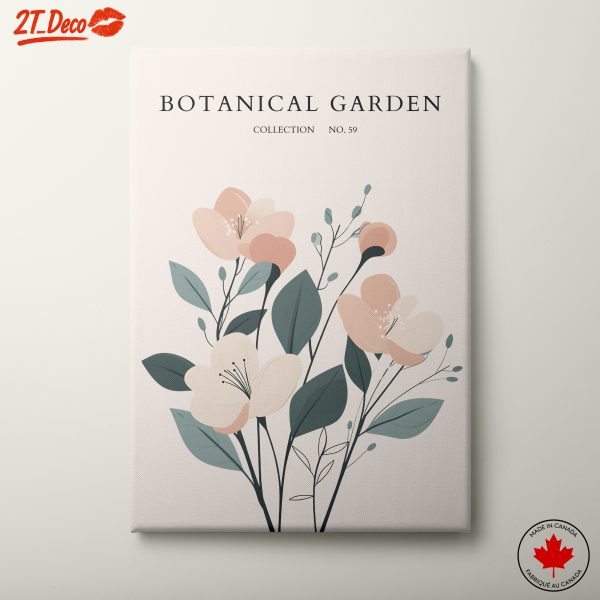 Stylish Botanical Garden Art