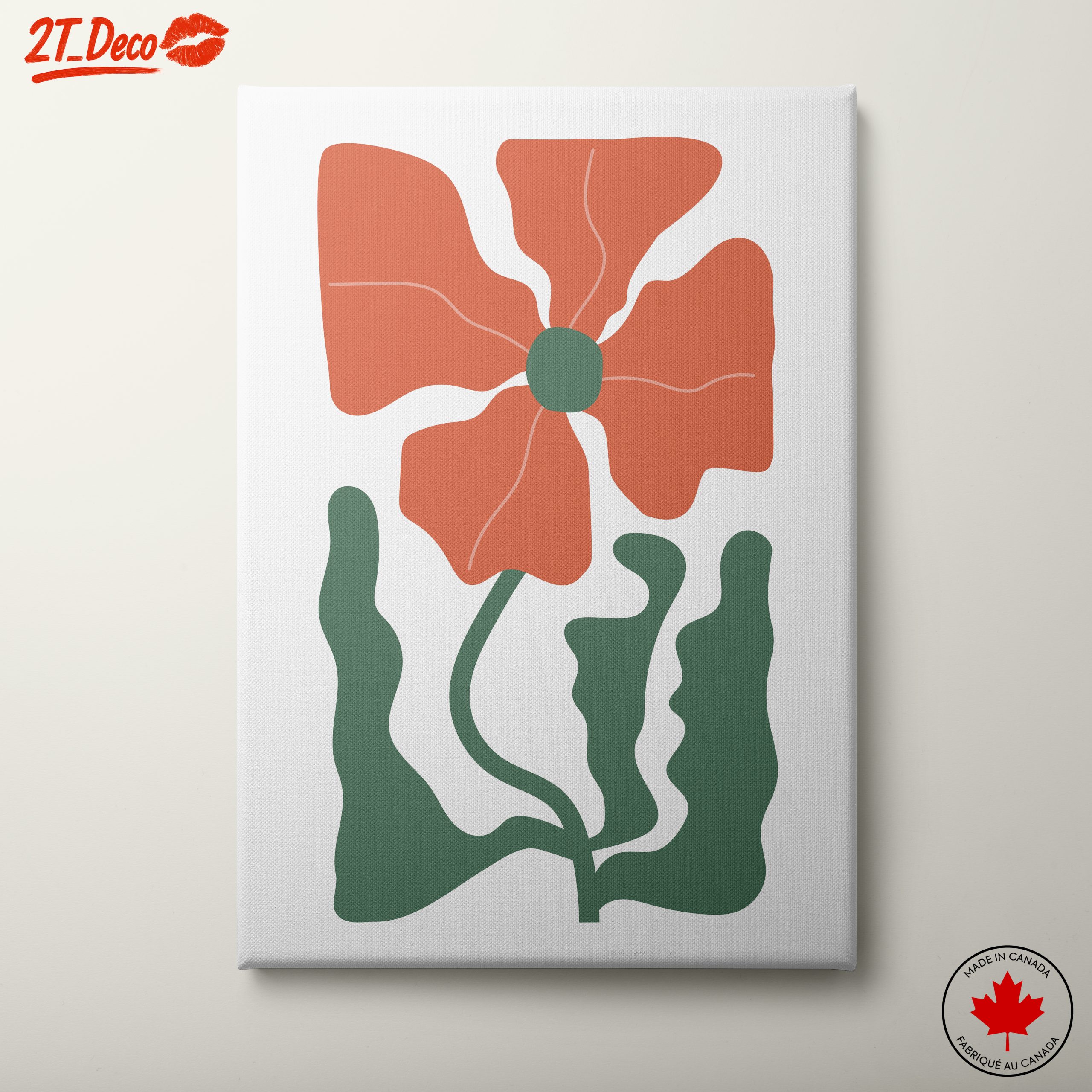 Stylized Floral Art for Home Decor 3