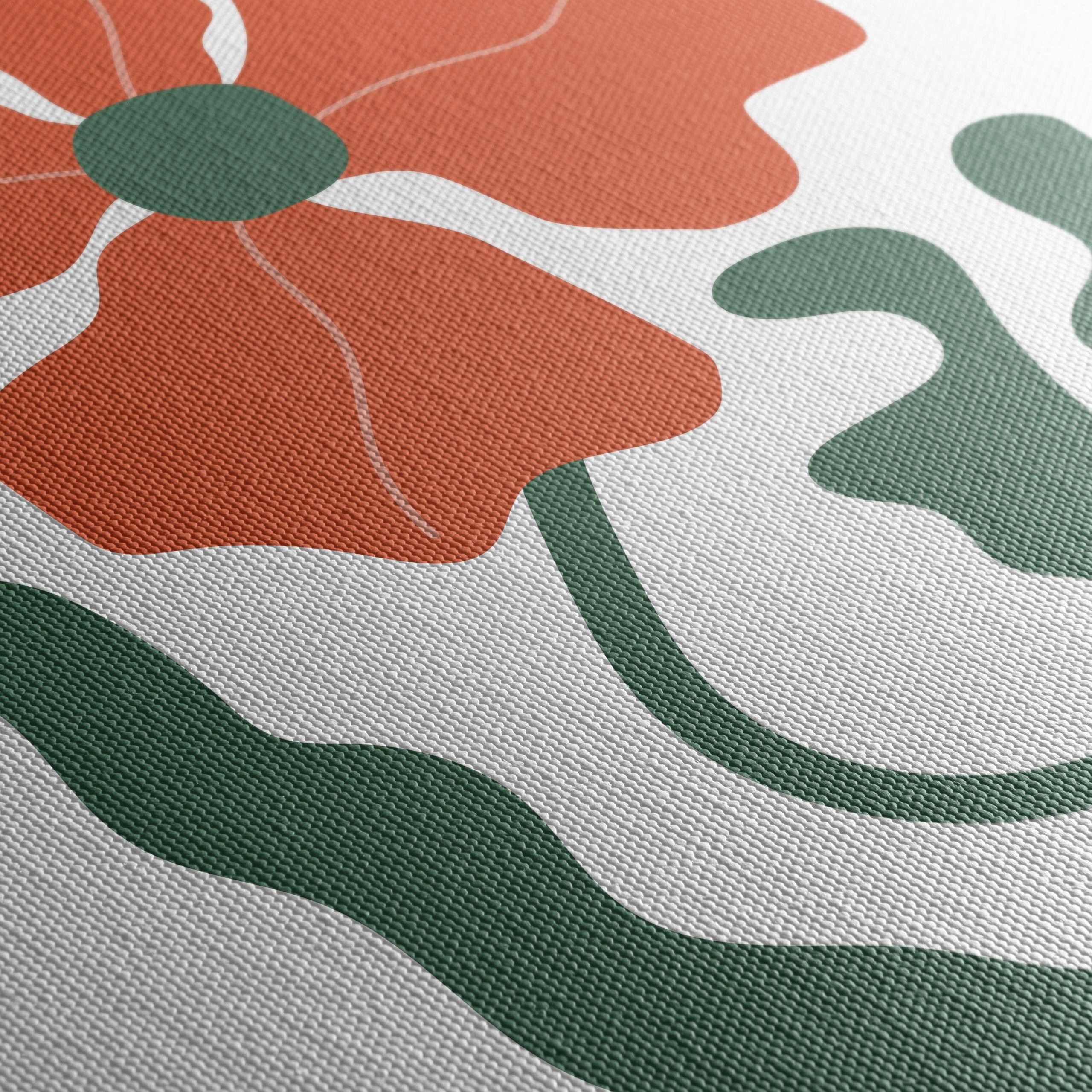 Stylized Floral Art for Home Decor 3 - Image 5