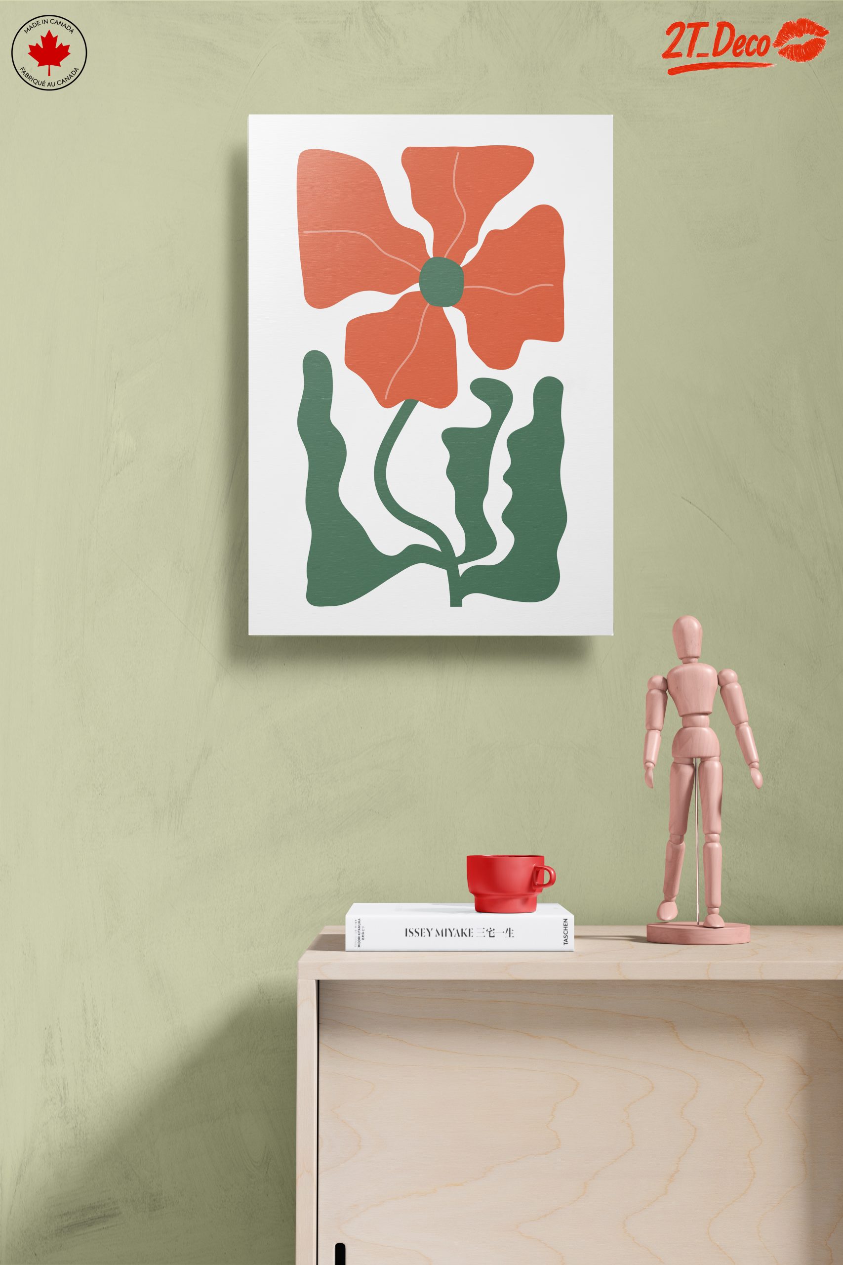 Stylized Floral Art for Home Decor 3 - Image 14